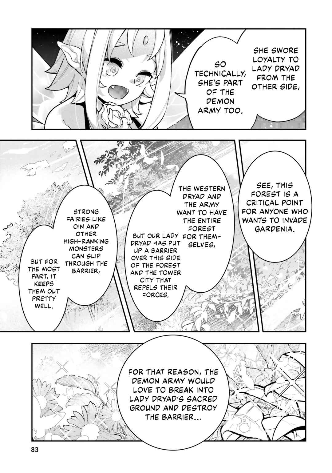 Page 24 Chapter 23 Shokubutsu Monster Musume Nikki ~Seijo datta Watashi ga Uragirareta Hate ni Aruraune ni Tensei Shite Shimatta node, kore kara wa Kougousei wo Shinagara Shizuka ni Shokubutsu Life wo Sugoshimasu~
