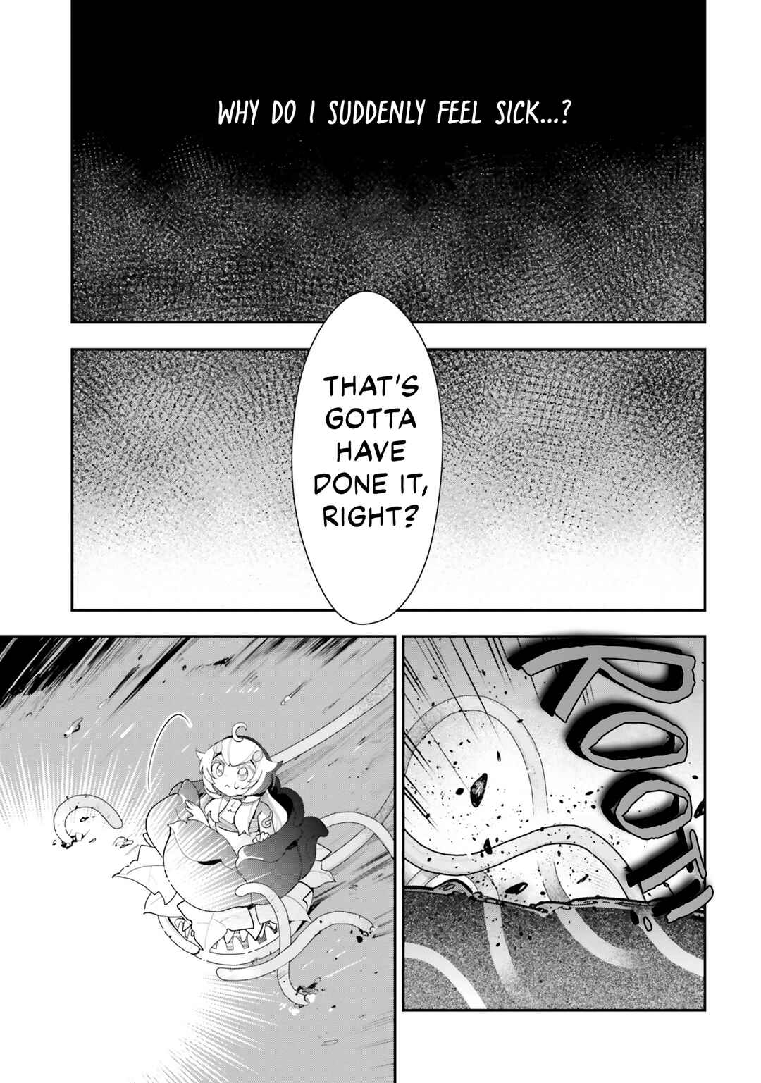 Page 4 Chapter 23 Shokubutsu Monster Musume Nikki ~Seijo datta Watashi ga Uragirareta Hate ni Aruraune ni Tensei Shite Shimatta node, kore kara wa Kougousei wo Shinagara Shizuka ni Shokubutsu Life wo Sugoshimasu~