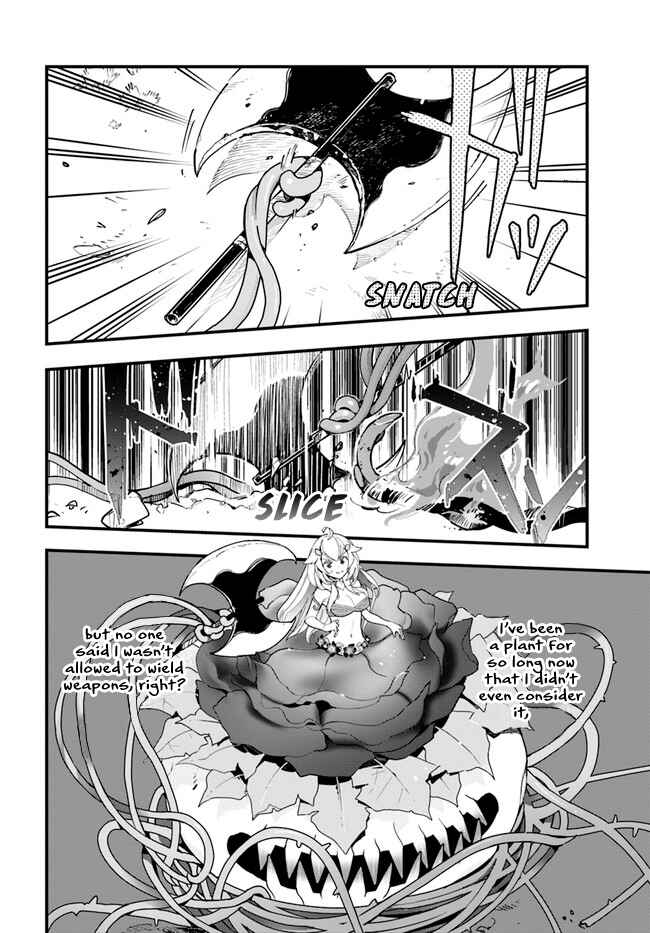 Page 21 Chapter 11 Shokubutsu Monster Musume Nikki ~Seijo datta Watashi ga Uragirareta Hate ni Aruraune ni Tensei Shite Shimatta node, kore kara wa Kougousei wo Shinagara Shizuka ni Shokubutsu Life wo Sugoshimasu~