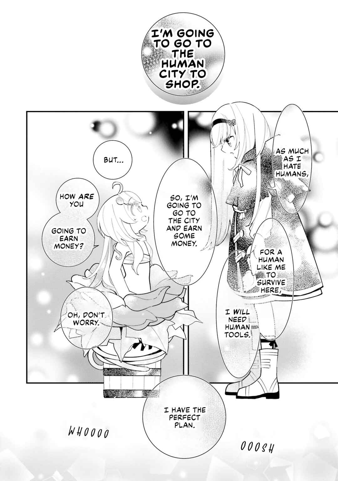 Page 3 Chapter 21 Shokubutsu Monster Musume Nikki ~Seijo datta Watashi ga Uragirareta Hate ni Aruraune ni Tensei Shite Shimatta node, kore kara wa Kougousei wo Shinagara Shizuka ni Shokubutsu Life wo Sugoshimasu~