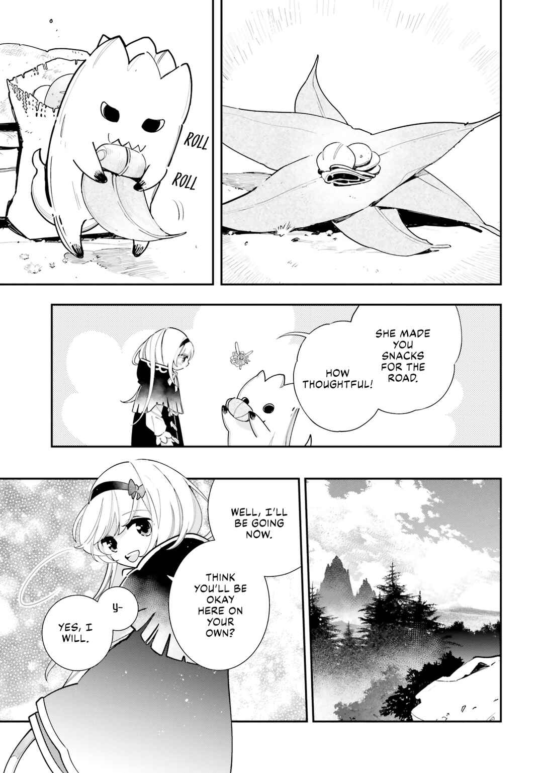 Page 6 Chapter 21 Shokubutsu Monster Musume Nikki ~Seijo datta Watashi ga Uragirareta Hate ni Aruraune ni Tensei Shite Shimatta node, kore kara wa Kougousei wo Shinagara Shizuka ni Shokubutsu Life wo Sugoshimasu~