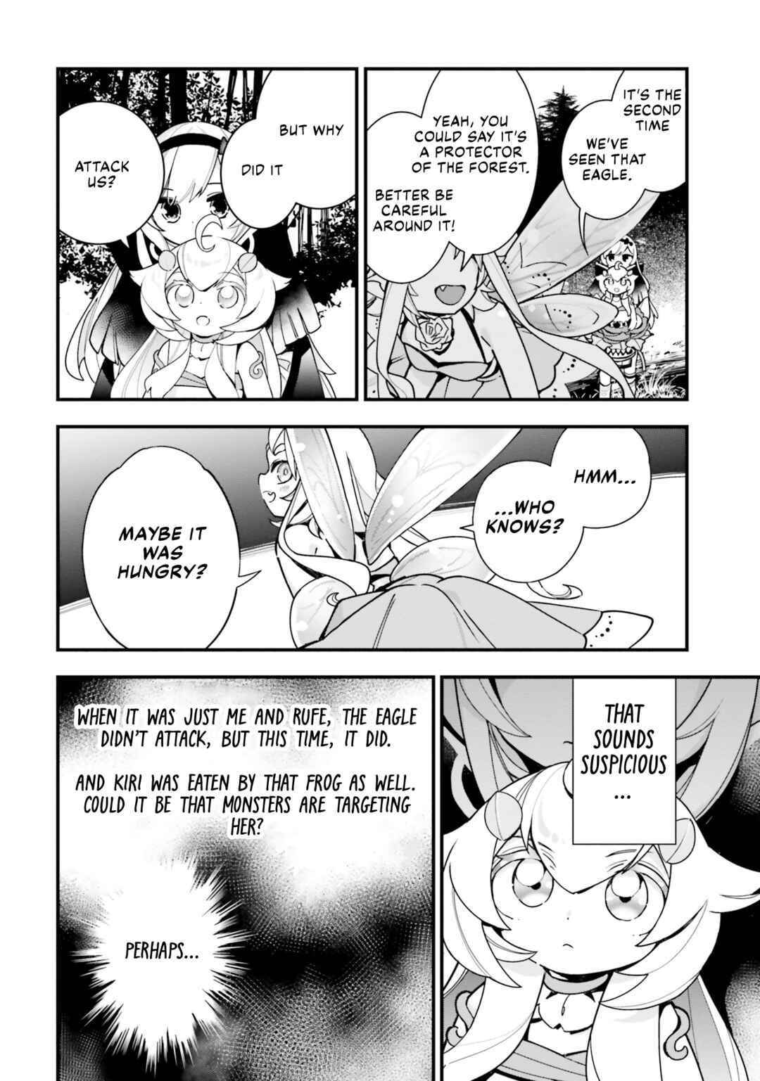 Page 17 Chapter 18 Shokubutsu Monster Musume Nikki ~Seijo datta Watashi ga Uragirareta Hate ni Aruraune ni Tensei Shite Shimatta node, kore kara wa Kougousei wo Shinagara Shizuka ni Shokubutsu Life wo Sugoshimasu~