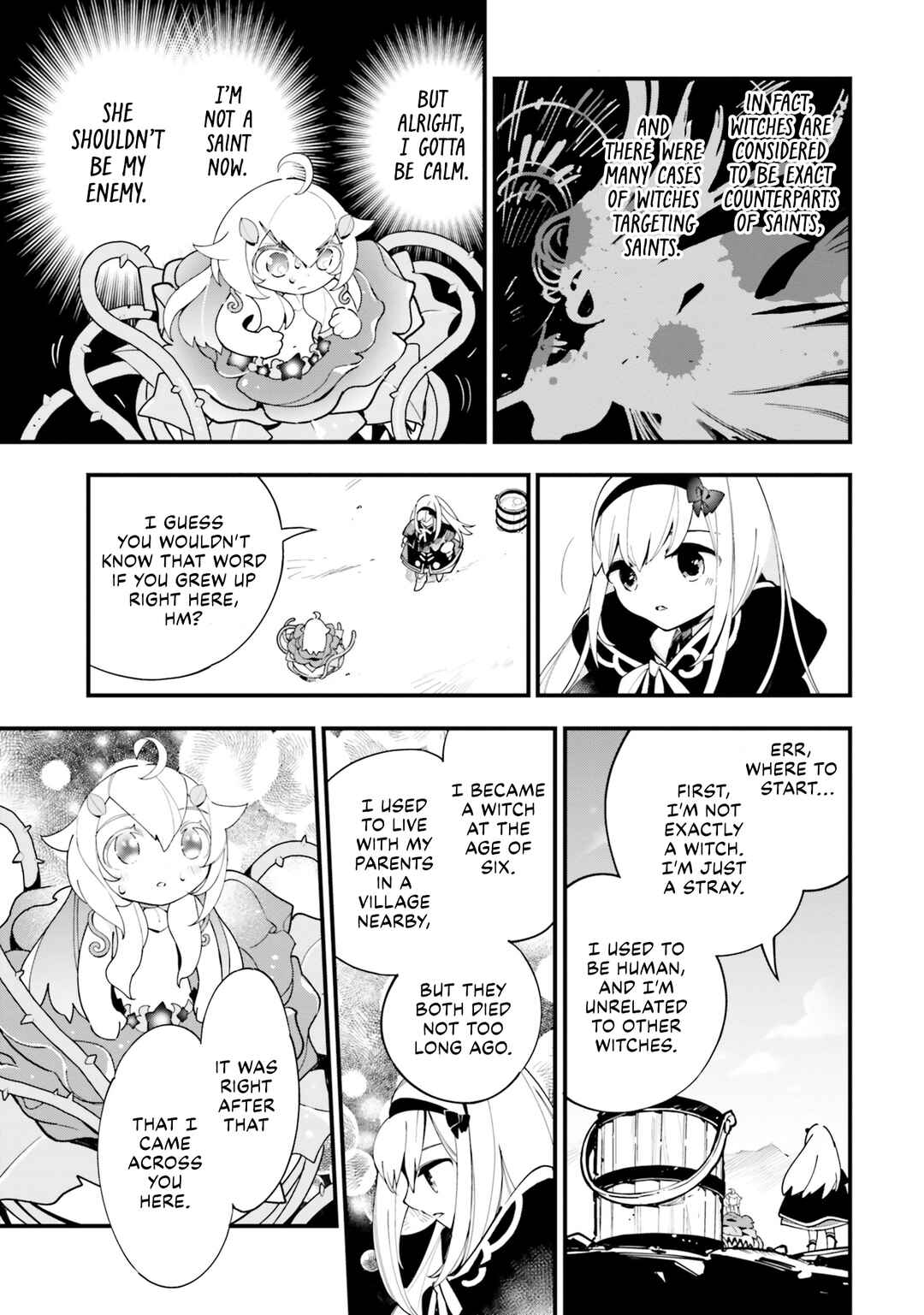 Page 10 Chapter 15 Shokubutsu Monster Musume Nikki ~Seijo datta Watashi ga Uragirareta Hate ni Aruraune ni Tensei Shite Shimatta node, kore kara wa Kougousei wo Shinagara Shizuka ni Shokubutsu Life wo Sugoshimasu~