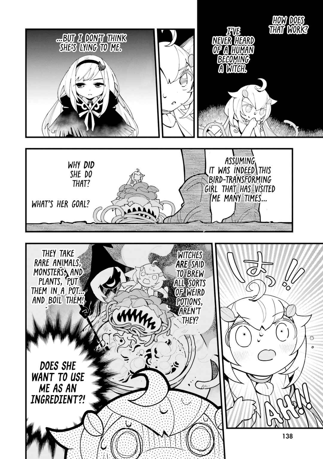 Page 11 Chapter 15 Shokubutsu Monster Musume Nikki ~Seijo datta Watashi ga Uragirareta Hate ni Aruraune ni Tensei Shite Shimatta node, kore kara wa Kougousei wo Shinagara Shizuka ni Shokubutsu Life wo Sugoshimasu~