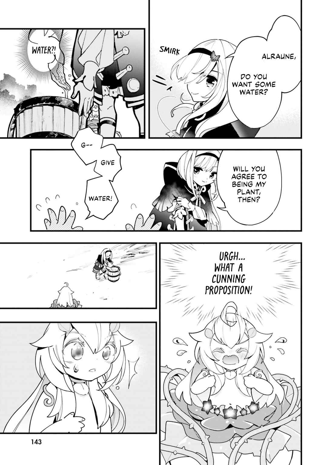 Page 16 Chapter 15 Shokubutsu Monster Musume Nikki ~Seijo datta Watashi ga Uragirareta Hate ni Aruraune ni Tensei Shite Shimatta node, kore kara wa Kougousei wo Shinagara Shizuka ni Shokubutsu Life wo Sugoshimasu~