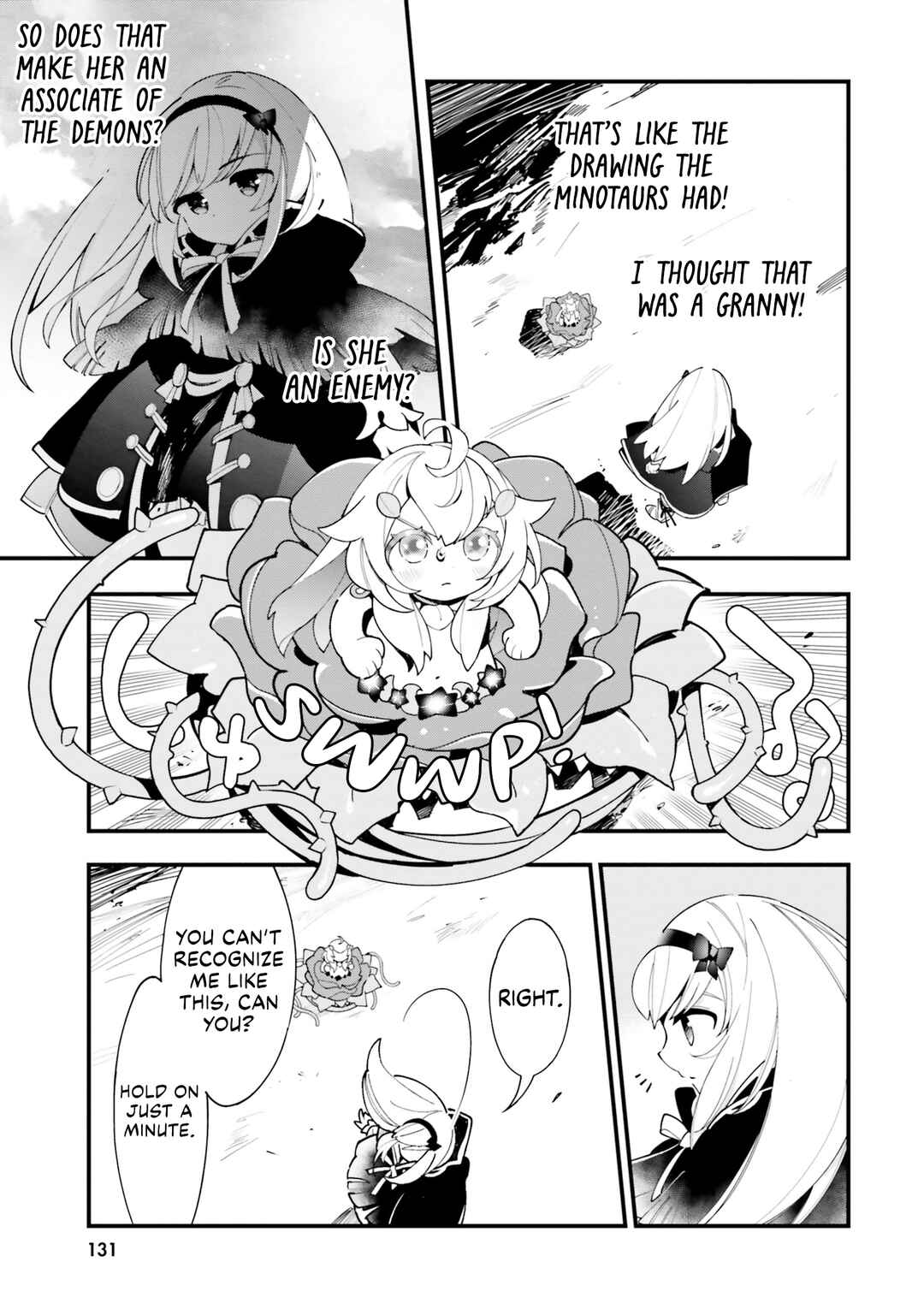 Page 4 Chapter 15 Shokubutsu Monster Musume Nikki ~Seijo datta Watashi ga Uragirareta Hate ni Aruraune ni Tensei Shite Shimatta node, kore kara wa Kougousei wo Shinagara Shizuka ni Shokubutsu Life wo Sugoshimasu~