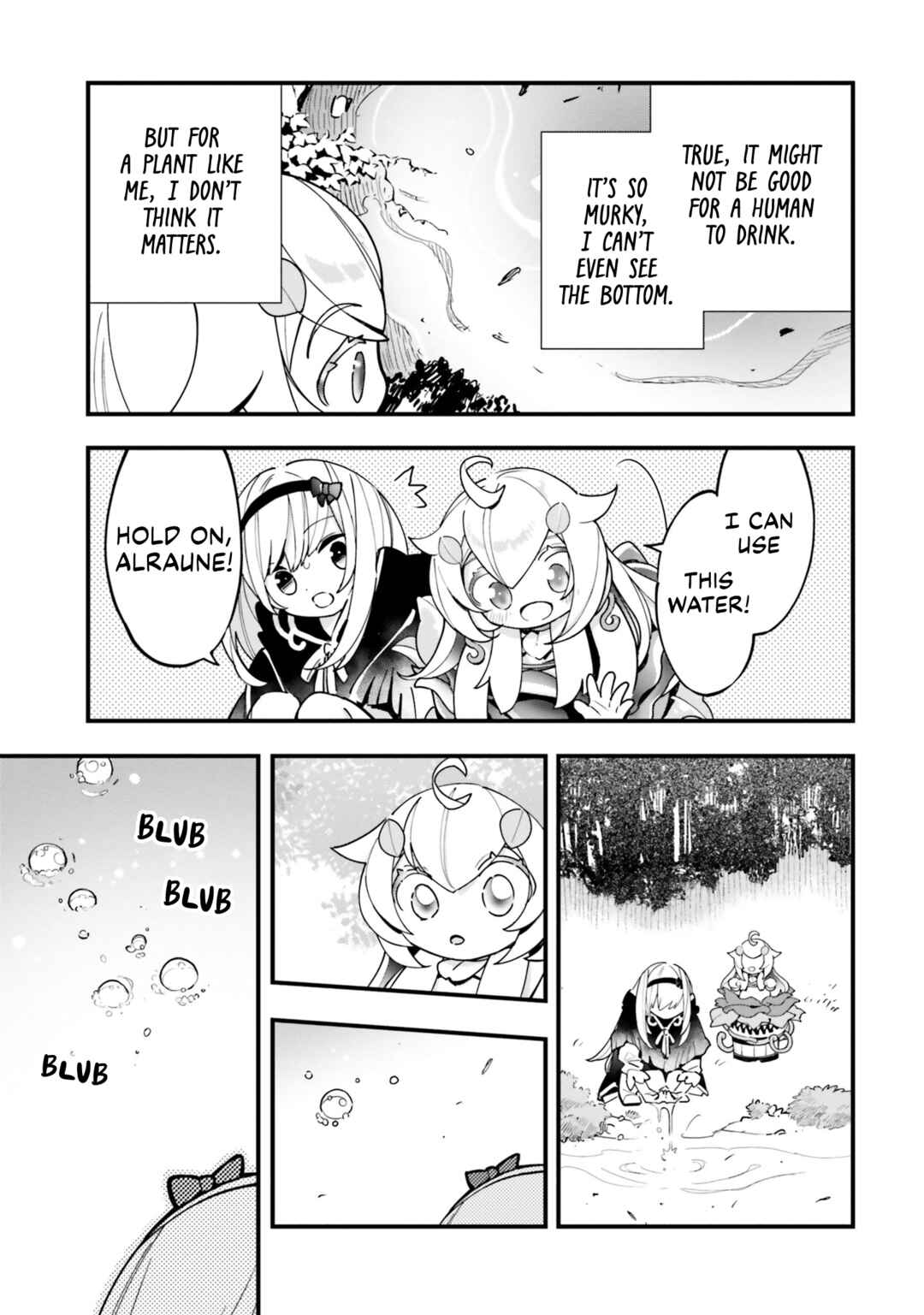 Page 12 Chapter 16 Shokubutsu Monster Musume Nikki ~Seijo datta Watashi ga Uragirareta Hate ni Aruraune ni Tensei Shite Shimatta node, kore kara wa Kougousei wo Shinagara Shizuka ni Shokubutsu Life wo Sugoshimasu~