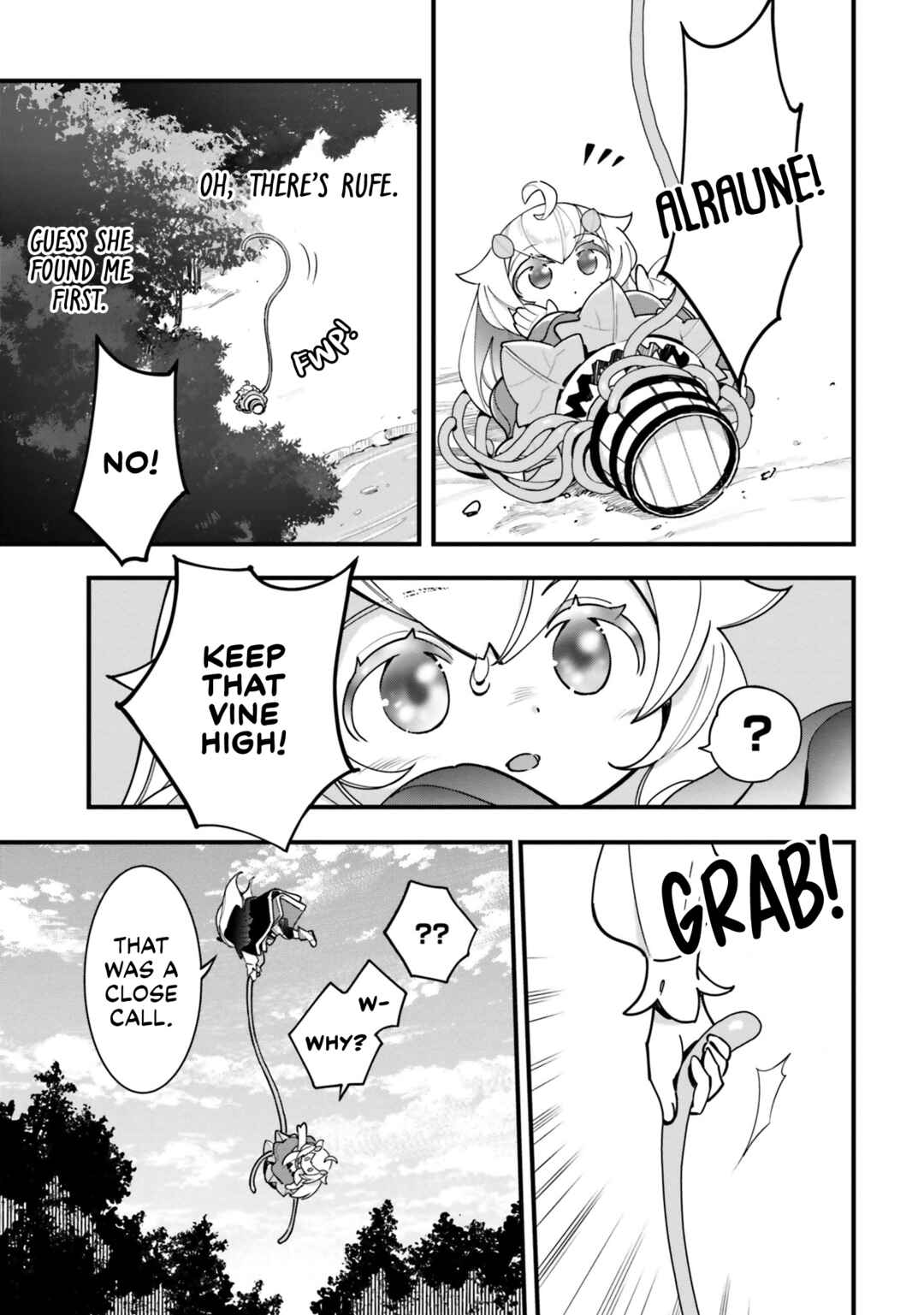 Page 26 Chapter 16 Shokubutsu Monster Musume Nikki ~Seijo datta Watashi ga Uragirareta Hate ni Aruraune ni Tensei Shite Shimatta node, kore kara wa Kougousei wo Shinagara Shizuka ni Shokubutsu Life wo Sugoshimasu~