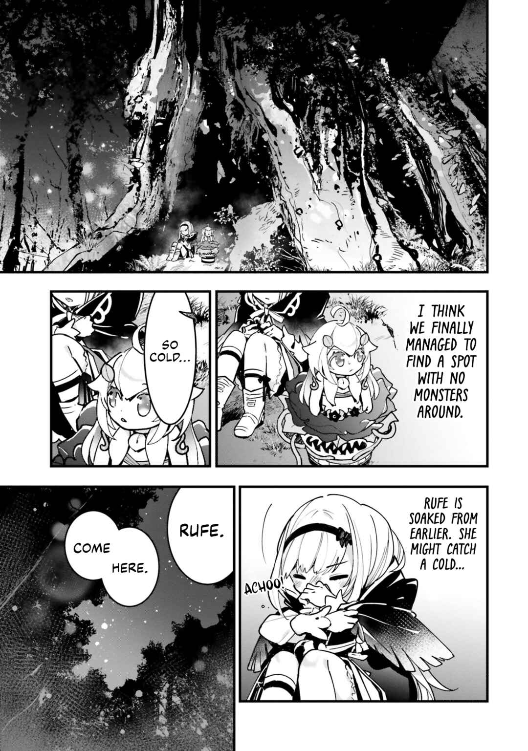 Page 28 Chapter 16 Shokubutsu Monster Musume Nikki ~Seijo datta Watashi ga Uragirareta Hate ni Aruraune ni Tensei Shite Shimatta node, kore kara wa Kougousei wo Shinagara Shizuka ni Shokubutsu Life wo Sugoshimasu~