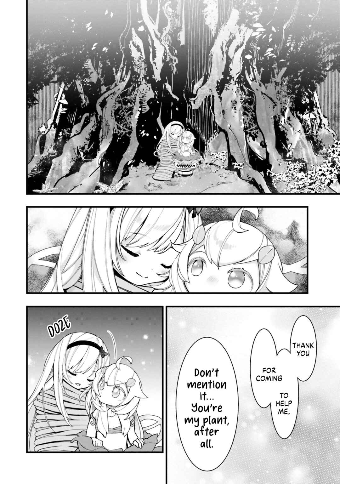 Page 31 Chapter 16 Shokubutsu Monster Musume Nikki ~Seijo datta Watashi ga Uragirareta Hate ni Aruraune ni Tensei Shite Shimatta node, kore kara wa Kougousei wo Shinagara Shizuka ni Shokubutsu Life wo Sugoshimasu~