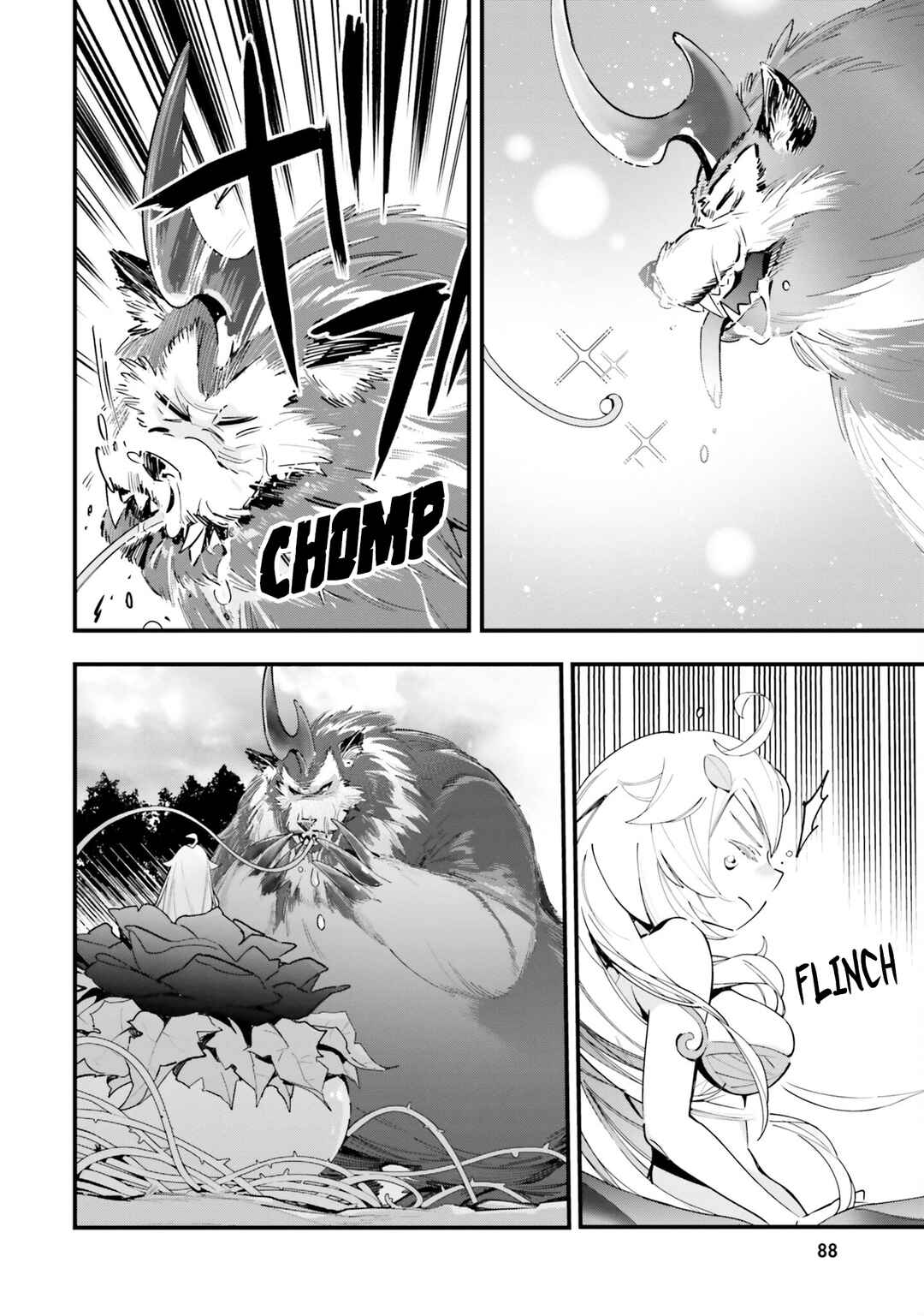 Page 26 Chapter 8 Shokubutsu Monster Musume Nikki ~Seijo datta Watashi ga Uragirareta Hate ni Aruraune ni Tensei Shite Shimatta node, kore kara wa Kougousei wo Shinagara Shizuka ni Shokubutsu Life wo Sugoshimasu~