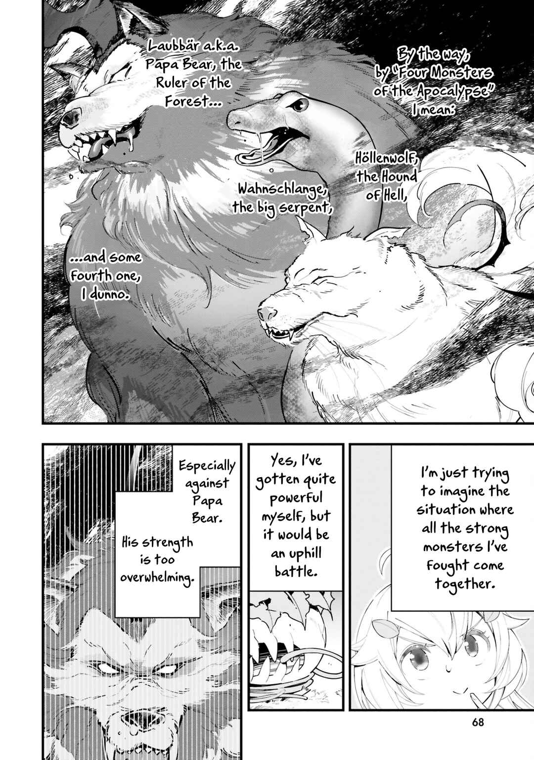 Page 7 Chapter 8 Shokubutsu Monster Musume Nikki ~Seijo datta Watashi ga Uragirareta Hate ni Aruraune ni Tensei Shite Shimatta node, kore kara wa Kougousei wo Shinagara Shizuka ni Shokubutsu Life wo Sugoshimasu~