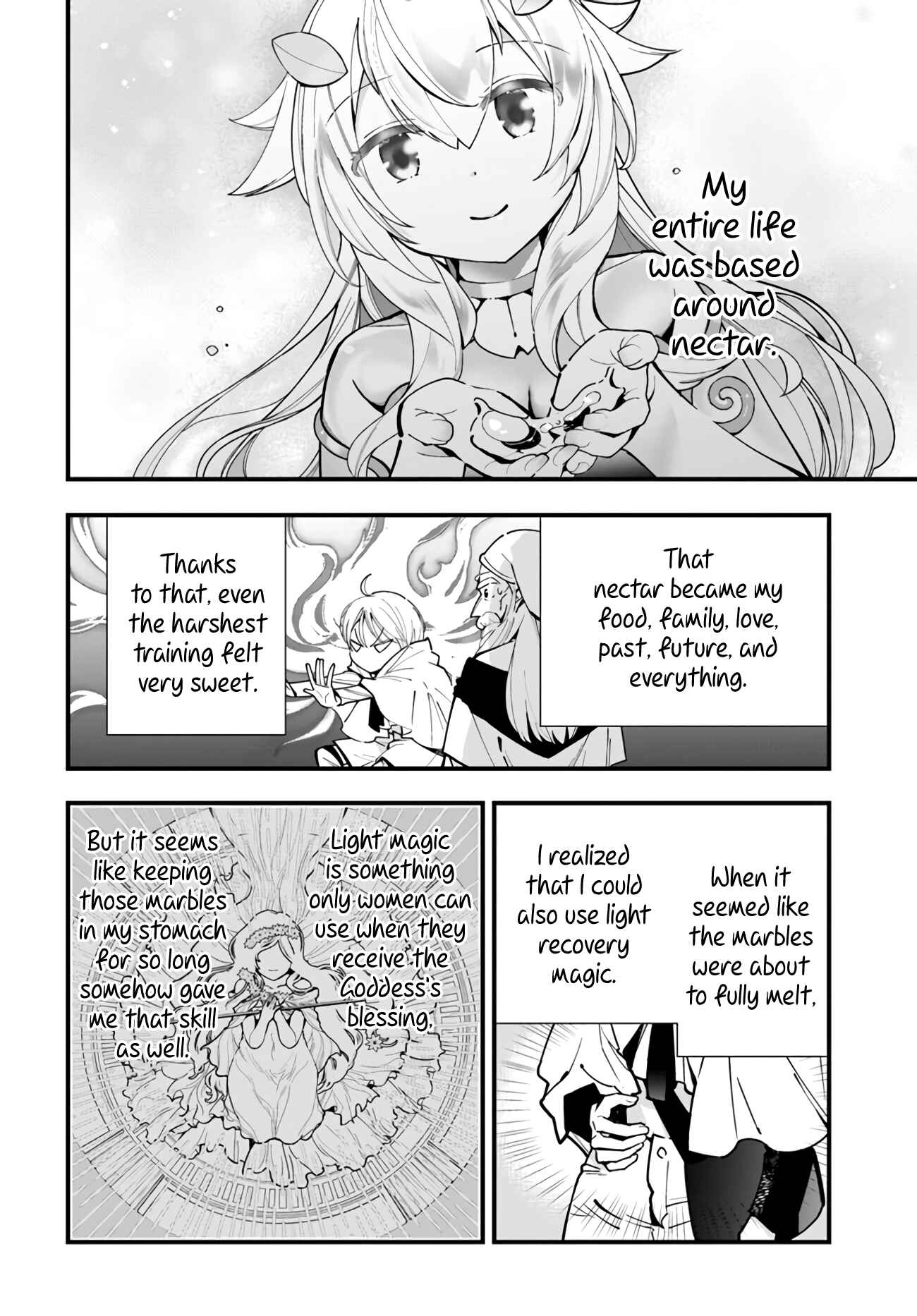 Page 5 Chapter 5.5 Shokubutsu Monster Musume Nikki ~Seijo datta Watashi ga Uragirareta Hate ni Aruraune ni Tensei Shite Shimatta node, kore kara wa Kougousei wo Shinagara Shizuka ni Shokubutsu Life wo Sugoshimasu~