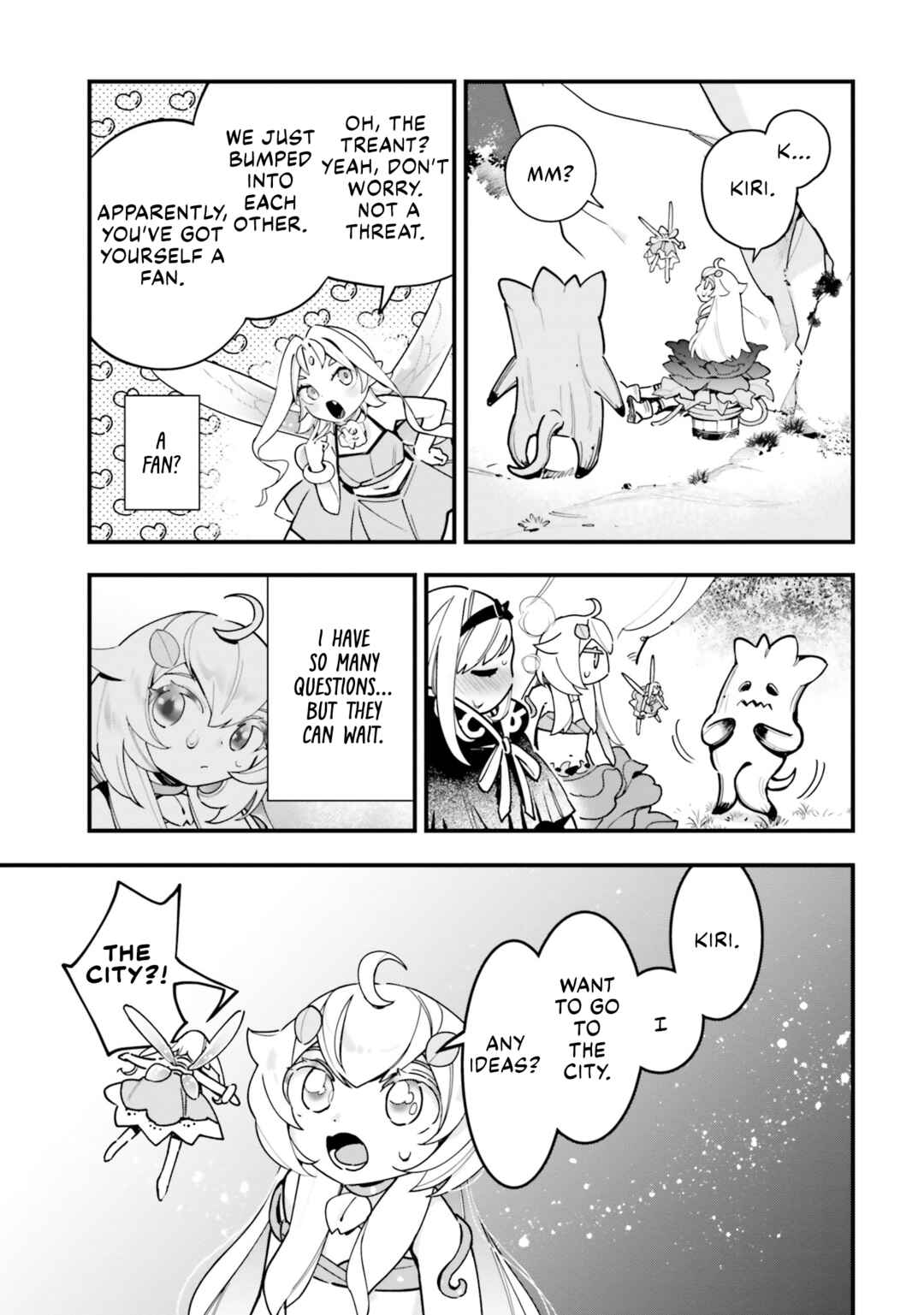Page 8 Chapter 19 Shokubutsu Monster Musume Nikki ~Seijo datta Watashi ga Uragirareta Hate ni Aruraune ni Tensei Shite Shimatta node, kore kara wa Kougousei wo Shinagara Shizuka ni Shokubutsu Life wo Sugoshimasu~