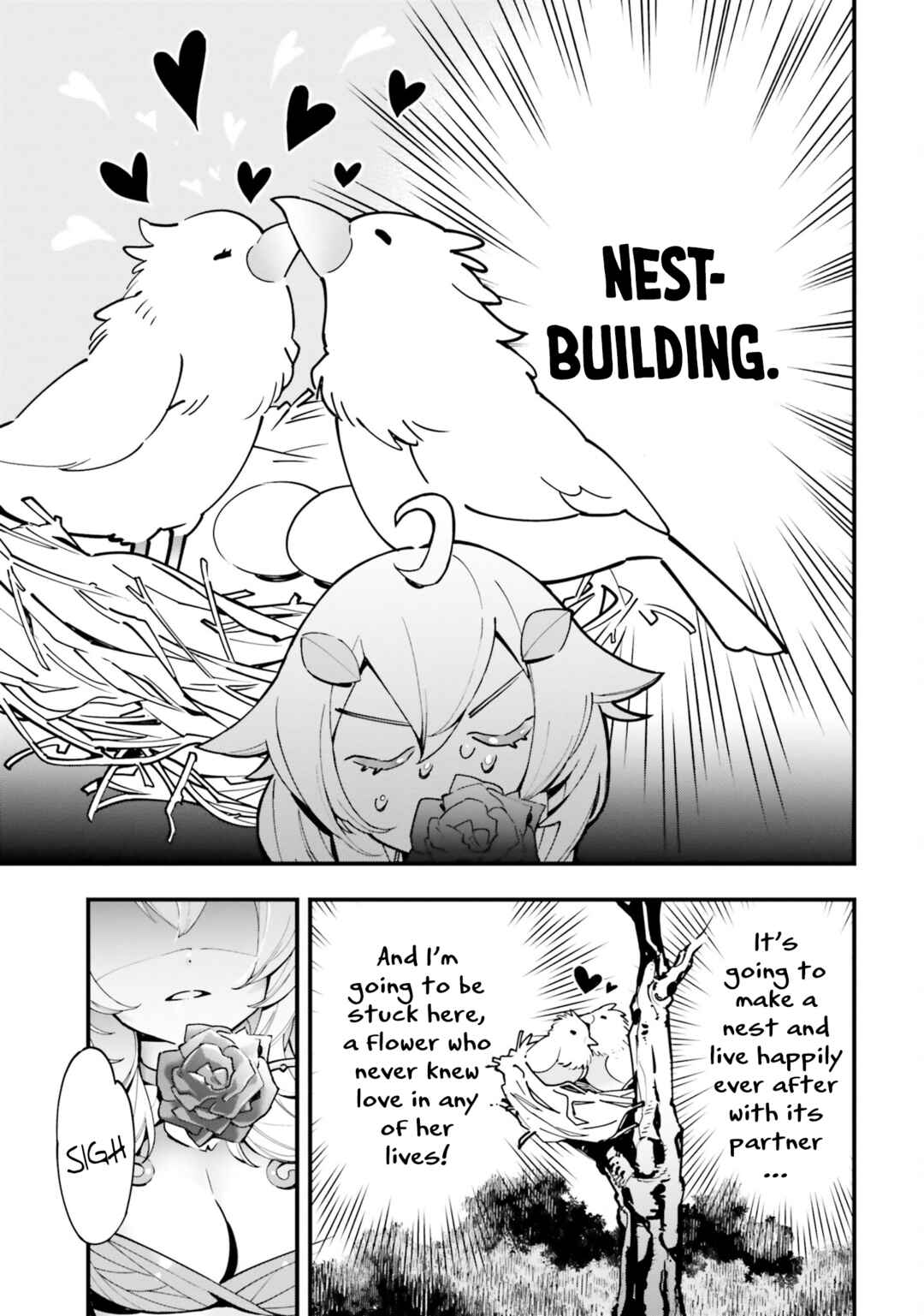 Page 24 Chapter 7 Shokubutsu Monster Musume Nikki ~Seijo datta Watashi ga Uragirareta Hate ni Aruraune ni Tensei Shite Shimatta node, kore kara wa Kougousei wo Shinagara Shizuka ni Shokubutsu Life wo Sugoshimasu~