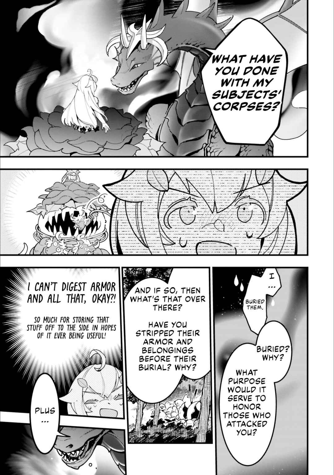 Page 12 Chapter 14 Shokubutsu Monster Musume Nikki ~Seijo datta Watashi ga Uragirareta Hate ni Aruraune ni Tensei Shite Shimatta node, kore kara wa Kougousei wo Shinagara Shizuka ni Shokubutsu Life wo Sugoshimasu~