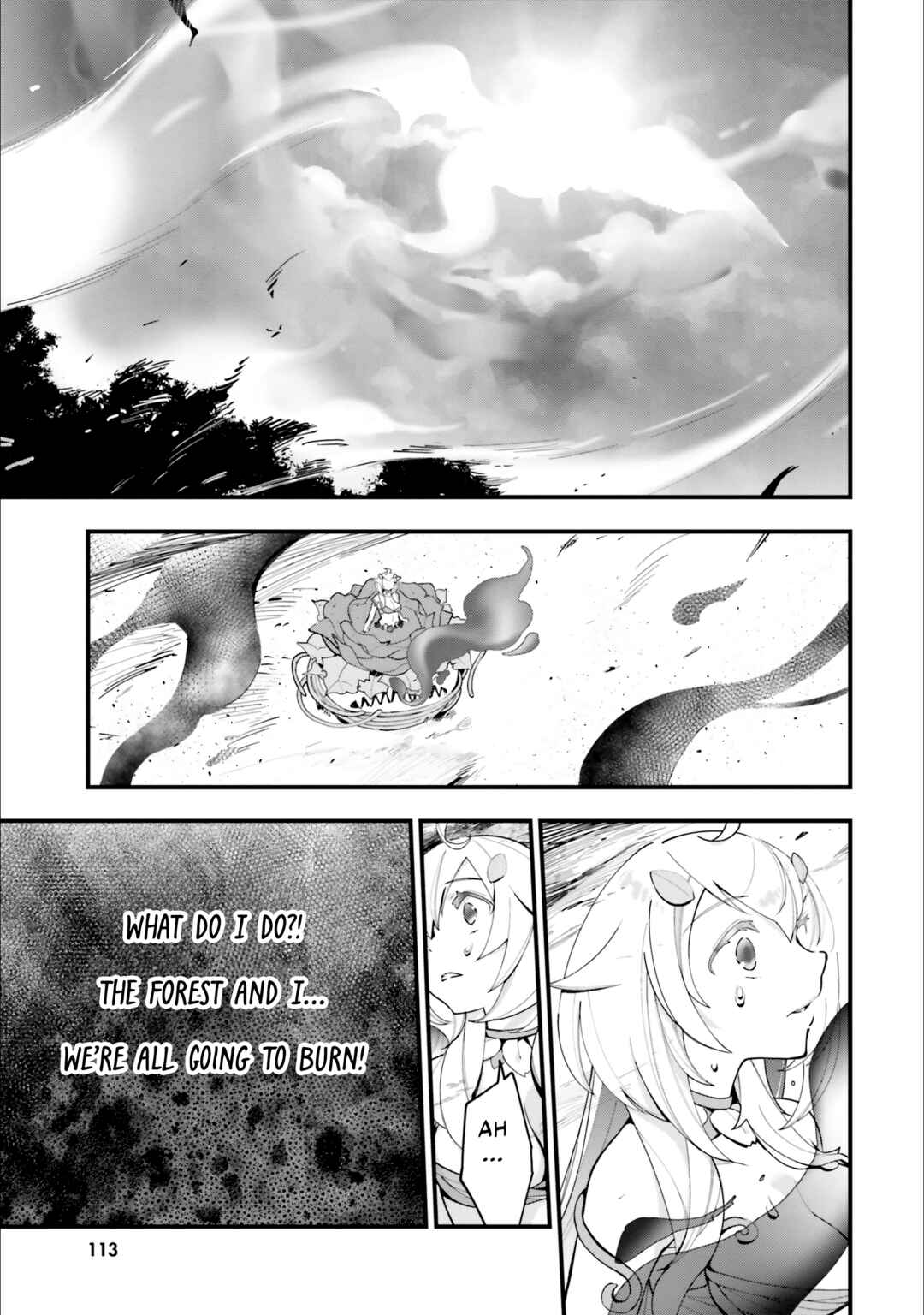 Page 16 Chapter 14 Shokubutsu Monster Musume Nikki ~Seijo datta Watashi ga Uragirareta Hate ni Aruraune ni Tensei Shite Shimatta node, kore kara wa Kougousei wo Shinagara Shizuka ni Shokubutsu Life wo Sugoshimasu~