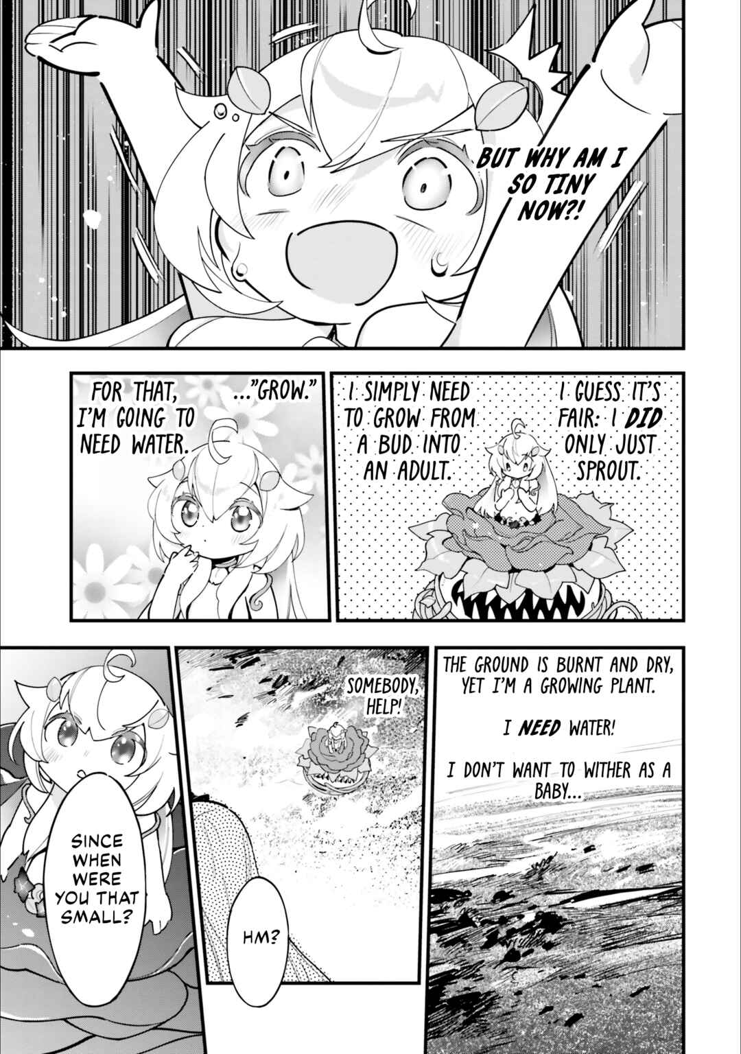 Page 30 Chapter 14 Shokubutsu Monster Musume Nikki ~Seijo datta Watashi ga Uragirareta Hate ni Aruraune ni Tensei Shite Shimatta node, kore kara wa Kougousei wo Shinagara Shizuka ni Shokubutsu Life wo Sugoshimasu~
