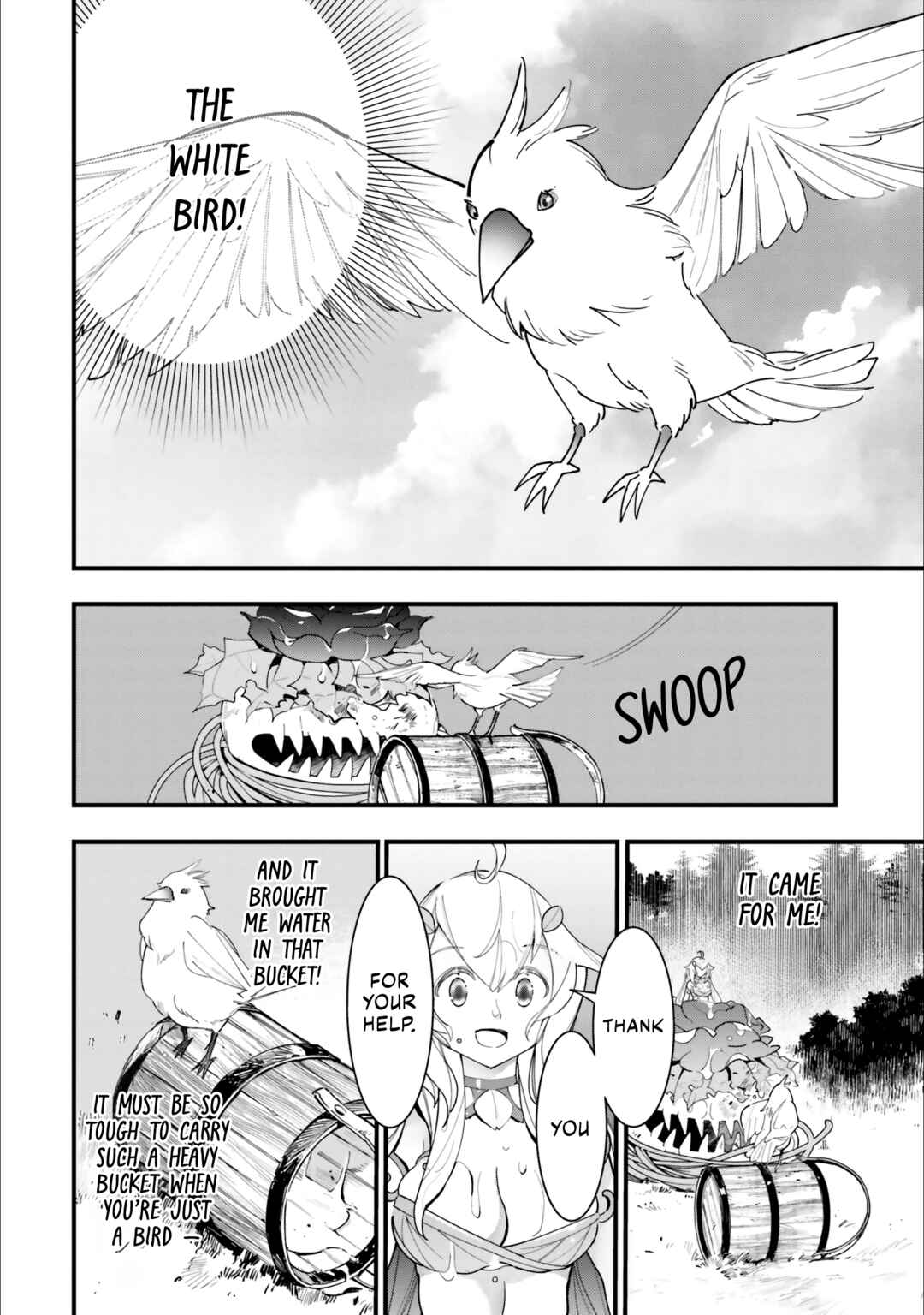Page 15 Chapter 13 Shokubutsu Monster Musume Nikki ~Seijo datta Watashi ga Uragirareta Hate ni Aruraune ni Tensei Shite Shimatta node, kore kara wa Kougousei wo Shinagara Shizuka ni Shokubutsu Life wo Sugoshimasu~