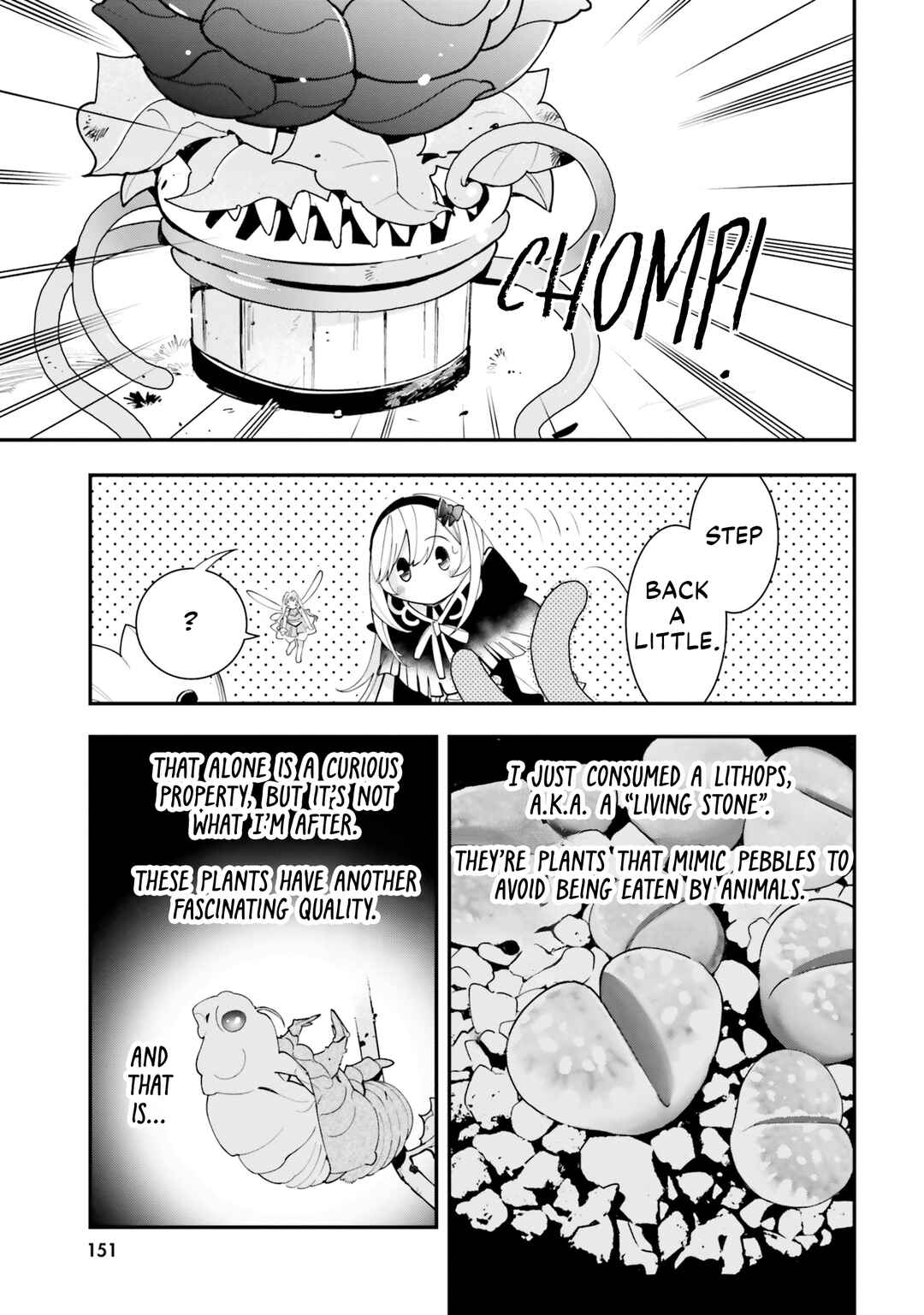 Page 24 Chapter 20 Shokubutsu Monster Musume Nikki ~Seijo datta Watashi ga Uragirareta Hate ni Aruraune ni Tensei Shite Shimatta node, kore kara wa Kougousei wo Shinagara Shizuka ni Shokubutsu Life wo Sugoshimasu~
