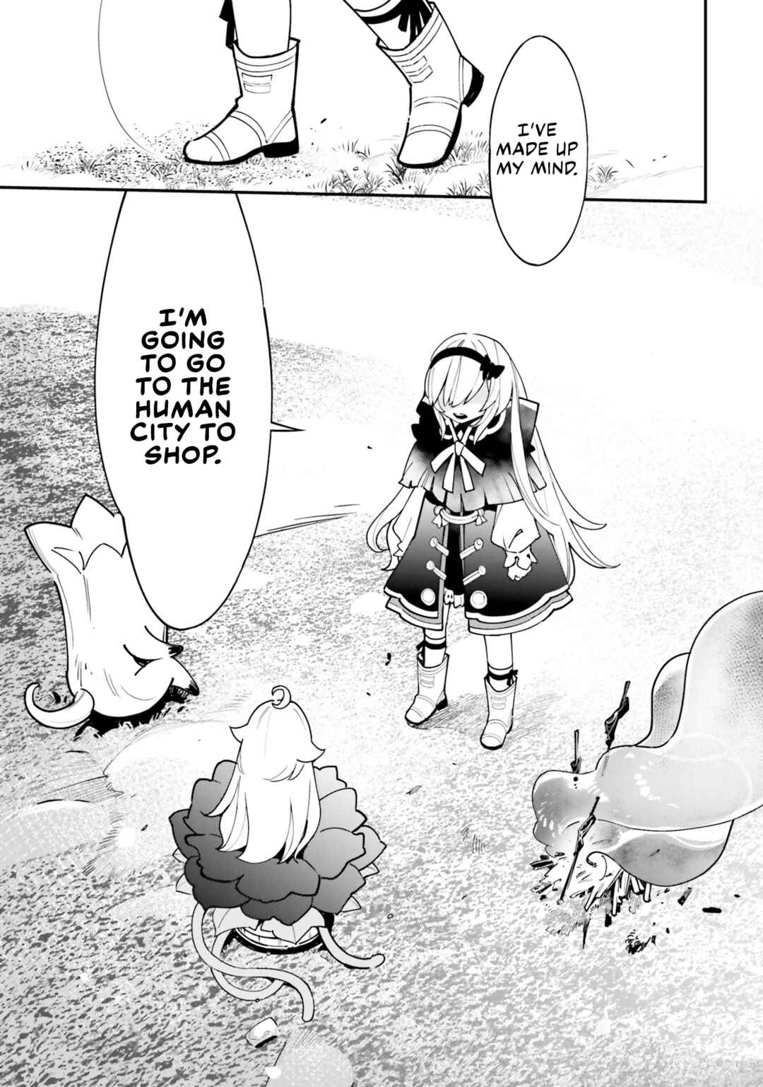 Page 28 Chapter 20 Shokubutsu Monster Musume Nikki ~Seijo datta Watashi ga Uragirareta Hate ni Aruraune ni Tensei Shite Shimatta node, kore kara wa Kougousei wo Shinagara Shizuka ni Shokubutsu Life wo Sugoshimasu~