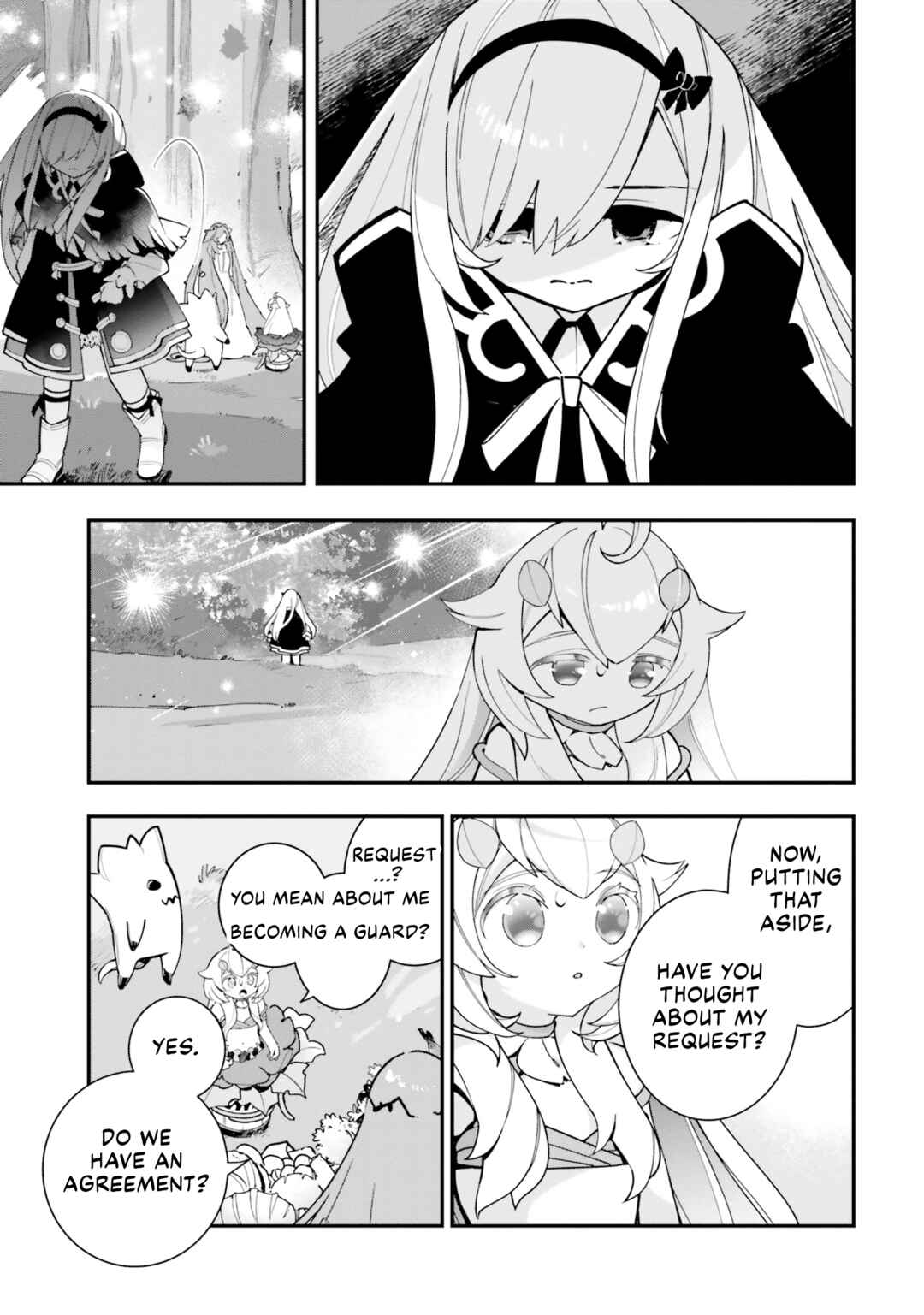 Page 8 Chapter 20 Shokubutsu Monster Musume Nikki ~Seijo datta Watashi ga Uragirareta Hate ni Aruraune ni Tensei Shite Shimatta node, kore kara wa Kougousei wo Shinagara Shizuka ni Shokubutsu Life wo Sugoshimasu~