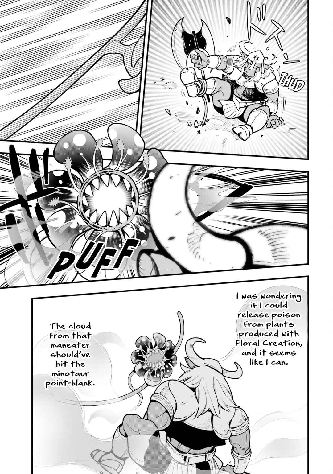 Page 19 Chapter 10 Shokubutsu Monster Musume Nikki ~Seijo datta Watashi ga Uragirareta Hate ni Aruraune ni Tensei Shite Shimatta node, kore kara wa Kougousei wo Shinagara Shizuka ni Shokubutsu Life wo Sugoshimasu~