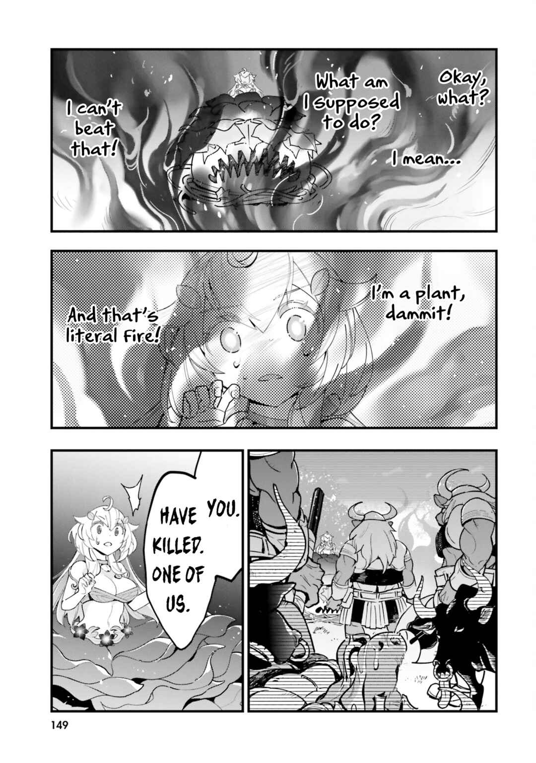 Page 25 Chapter 10 Shokubutsu Monster Musume Nikki ~Seijo datta Watashi ga Uragirareta Hate ni Aruraune ni Tensei Shite Shimatta node, kore kara wa Kougousei wo Shinagara Shizuka ni Shokubutsu Life wo Sugoshimasu~