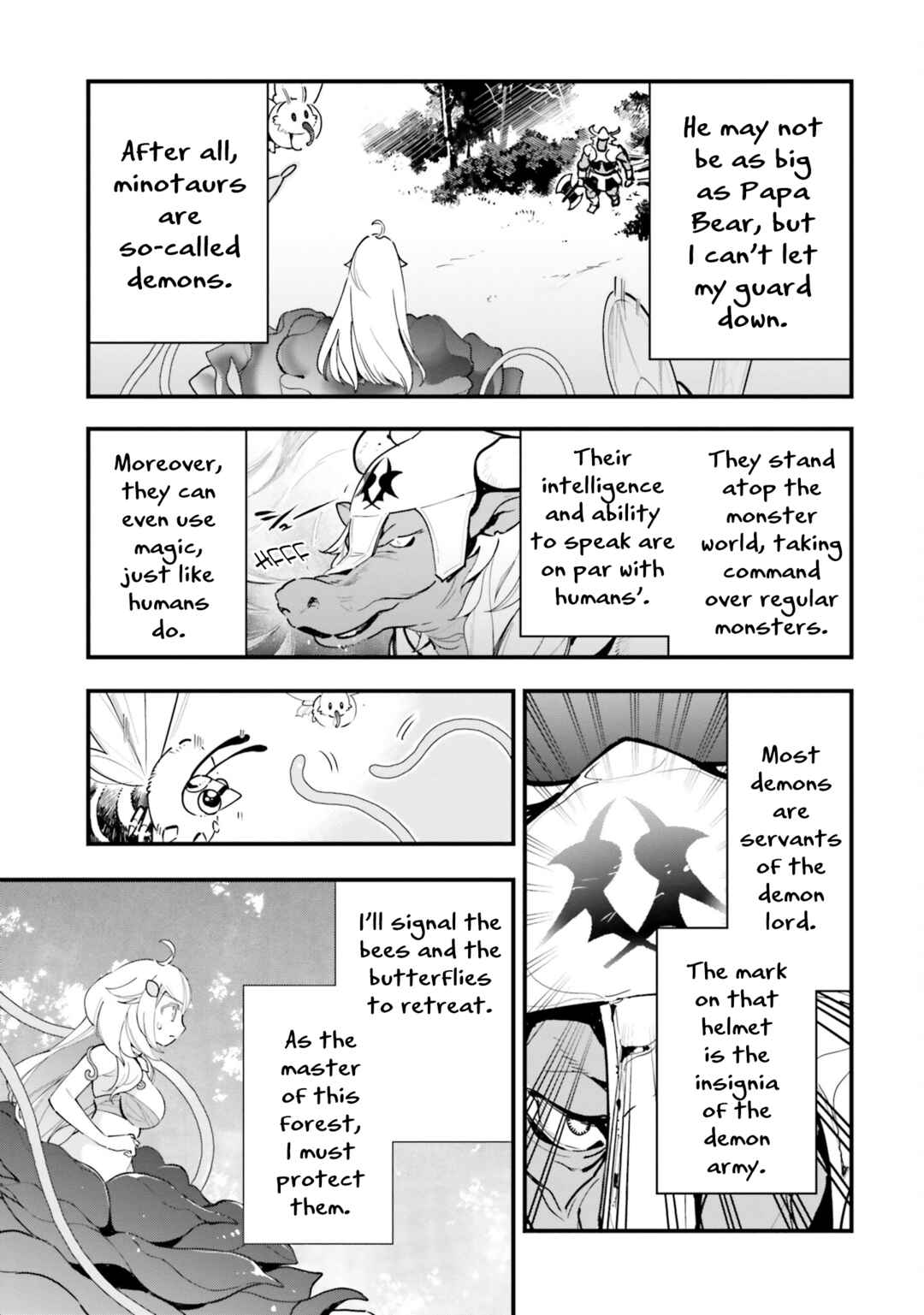 Page 9 Chapter 10 Shokubutsu Monster Musume Nikki ~Seijo datta Watashi ga Uragirareta Hate ni Aruraune ni Tensei Shite Shimatta node, kore kara wa Kougousei wo Shinagara Shizuka ni Shokubutsu Life wo Sugoshimasu~