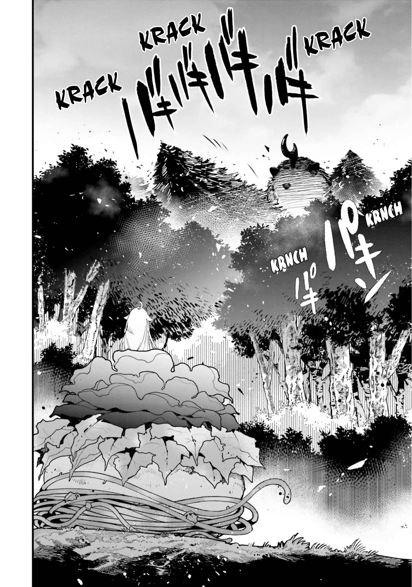 Page 13 Chapter 5 Shokubutsu Monster Musume Nikki ~Seijo datta Watashi ga Uragirareta Hate ni Aruraune ni Tensei Shite Shimatta node, kore kara wa Kougousei wo Shinagara Shizuka ni Shokubutsu Life wo Sugoshimasu~