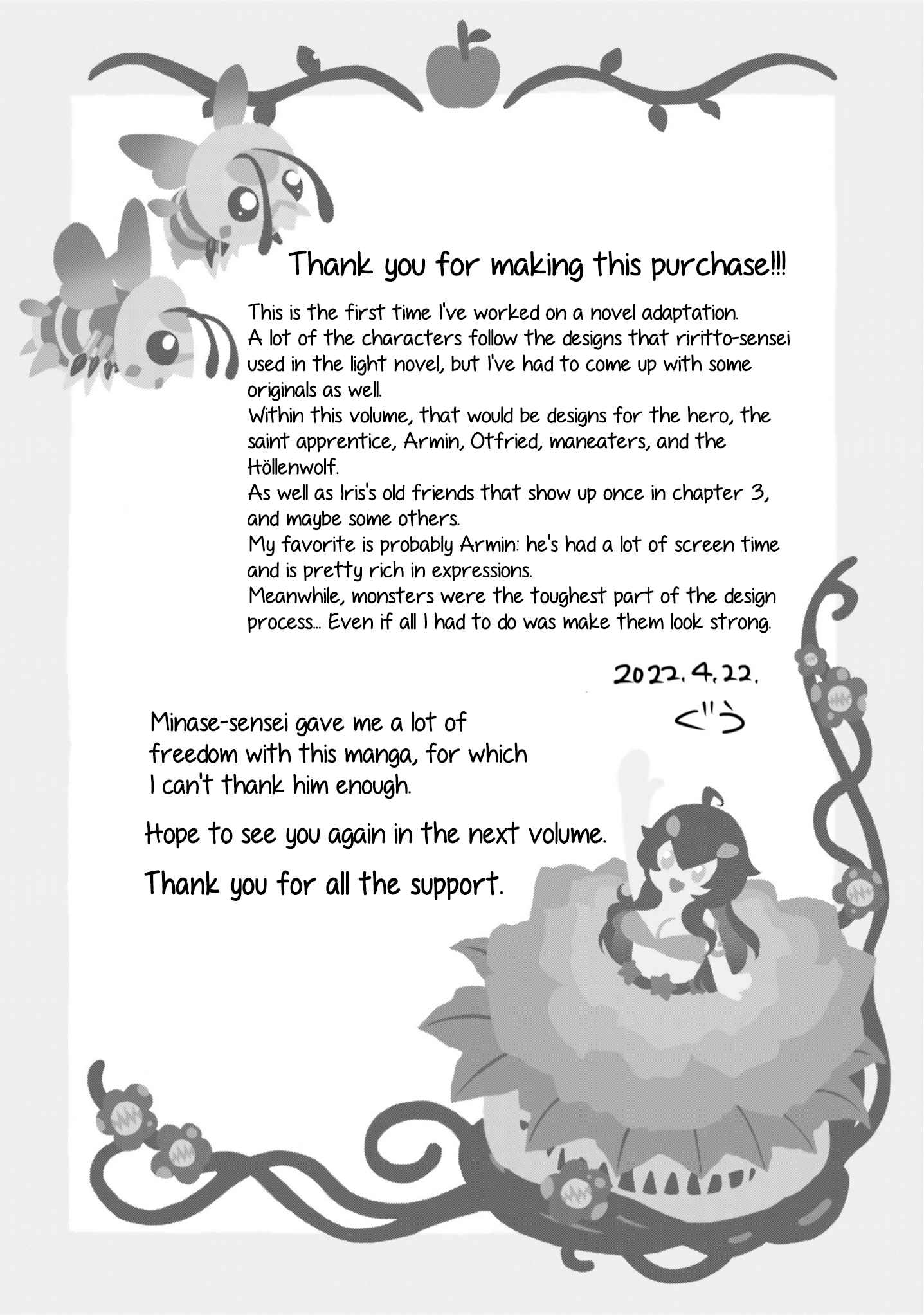 Page 36 Chapter 5 Shokubutsu Monster Musume Nikki ~Seijo datta Watashi ga Uragirareta Hate ni Aruraune ni Tensei Shite Shimatta node, kore kara wa Kougousei wo Shinagara Shizuka ni Shokubutsu Life wo Sugoshimasu~