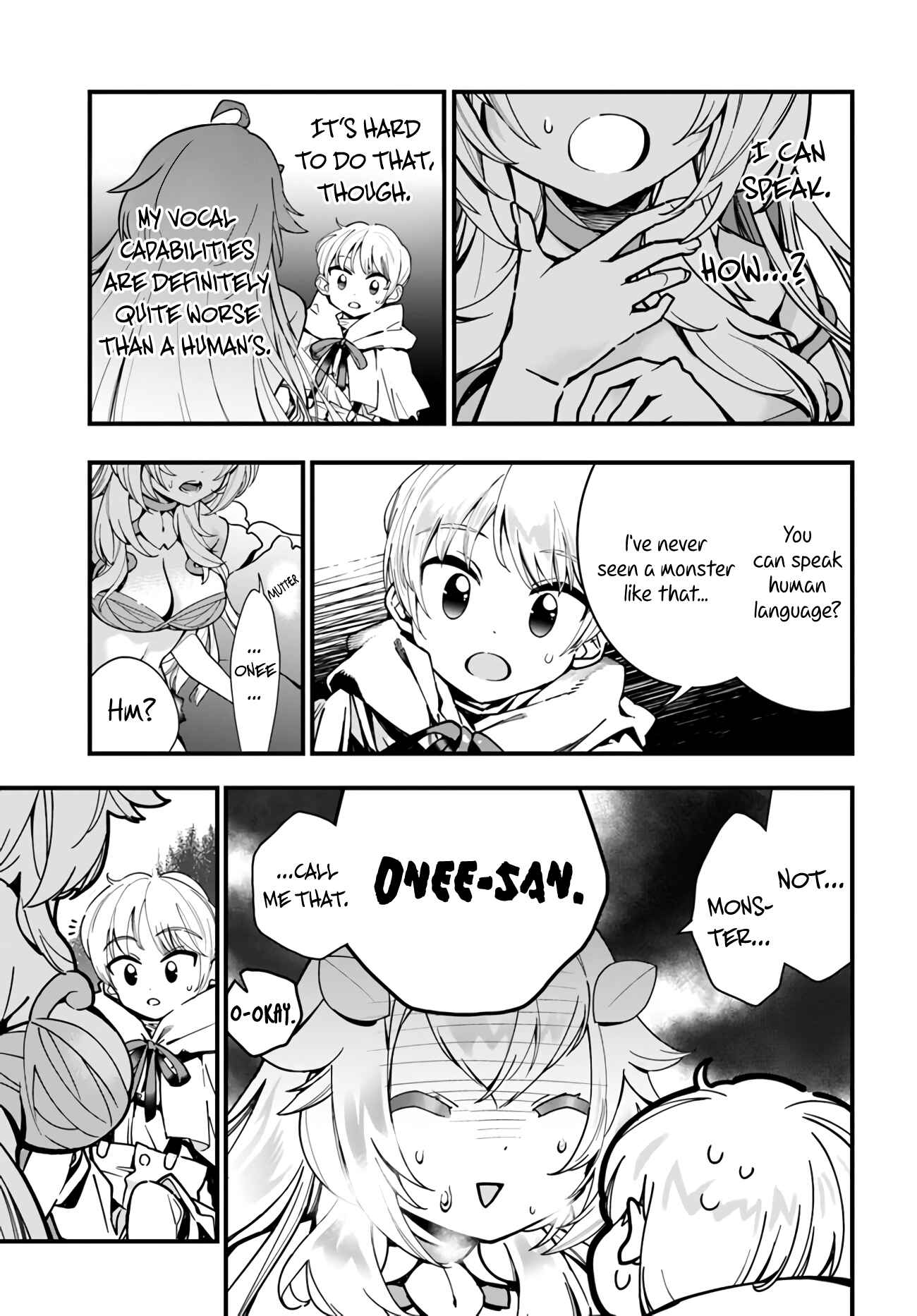 Page 10 Chapter 4 Shokubutsu Monster Musume Nikki ~Seijo datta Watashi ga Uragirareta Hate ni Aruraune ni Tensei Shite Shimatta node, kore kara wa Kougousei wo Shinagara Shizuka ni Shokubutsu Life wo Sugoshimasu~