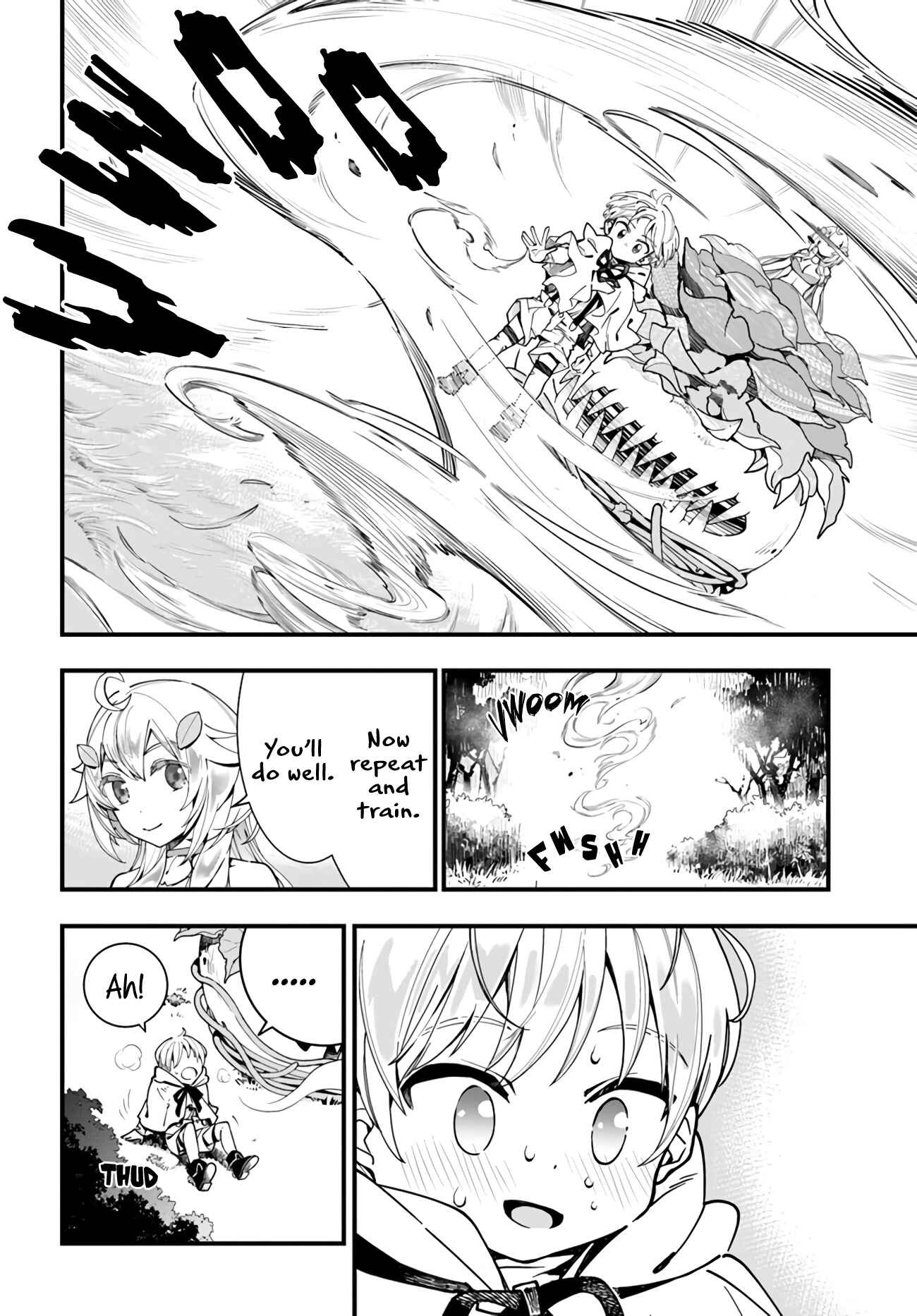 Page 25 Chapter 4 Shokubutsu Monster Musume Nikki ~Seijo datta Watashi ga Uragirareta Hate ni Aruraune ni Tensei Shite Shimatta node, kore kara wa Kougousei wo Shinagara Shizuka ni Shokubutsu Life wo Sugoshimasu~