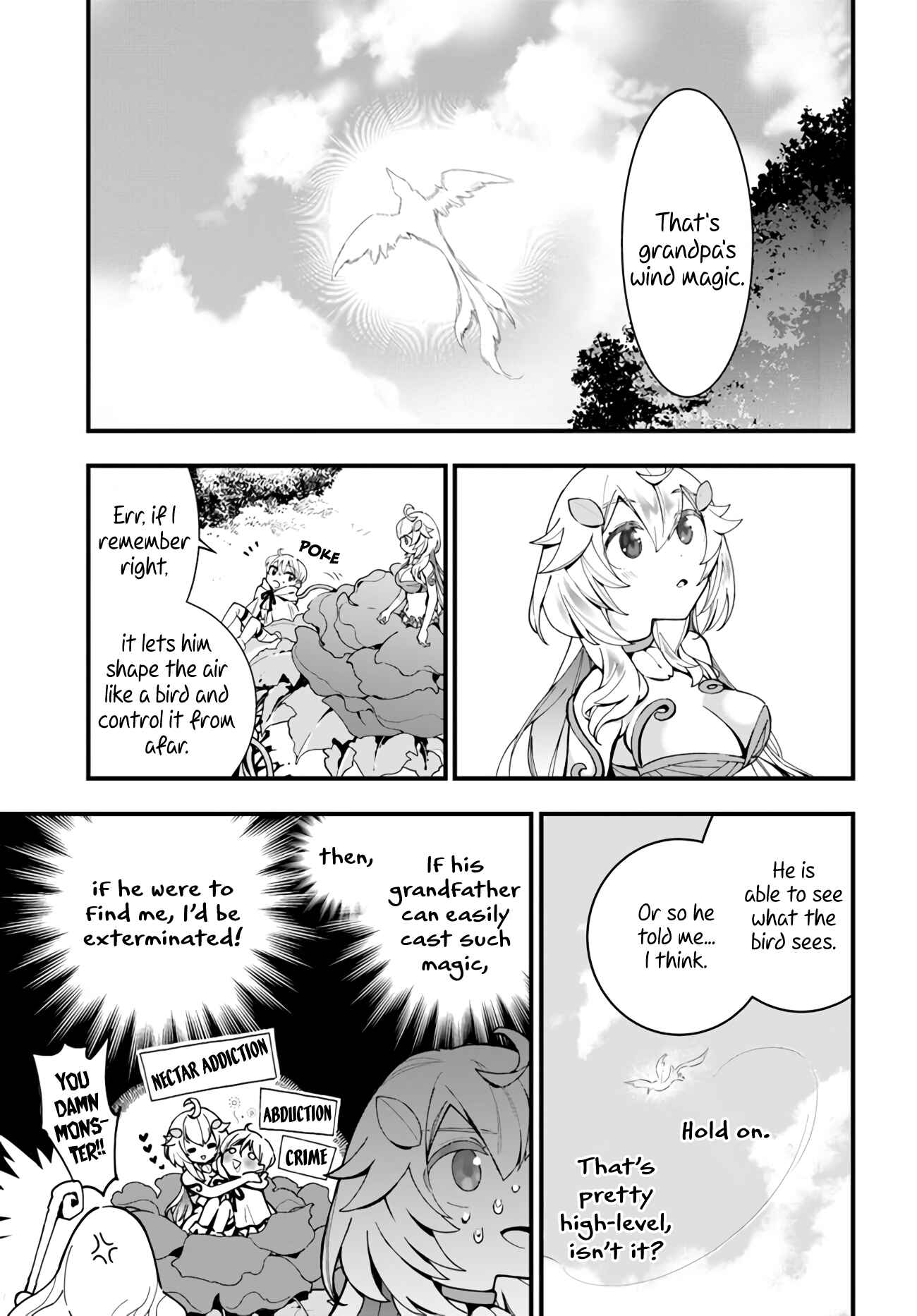 Page 26 Chapter 4 Shokubutsu Monster Musume Nikki ~Seijo datta Watashi ga Uragirareta Hate ni Aruraune ni Tensei Shite Shimatta node, kore kara wa Kougousei wo Shinagara Shizuka ni Shokubutsu Life wo Sugoshimasu~