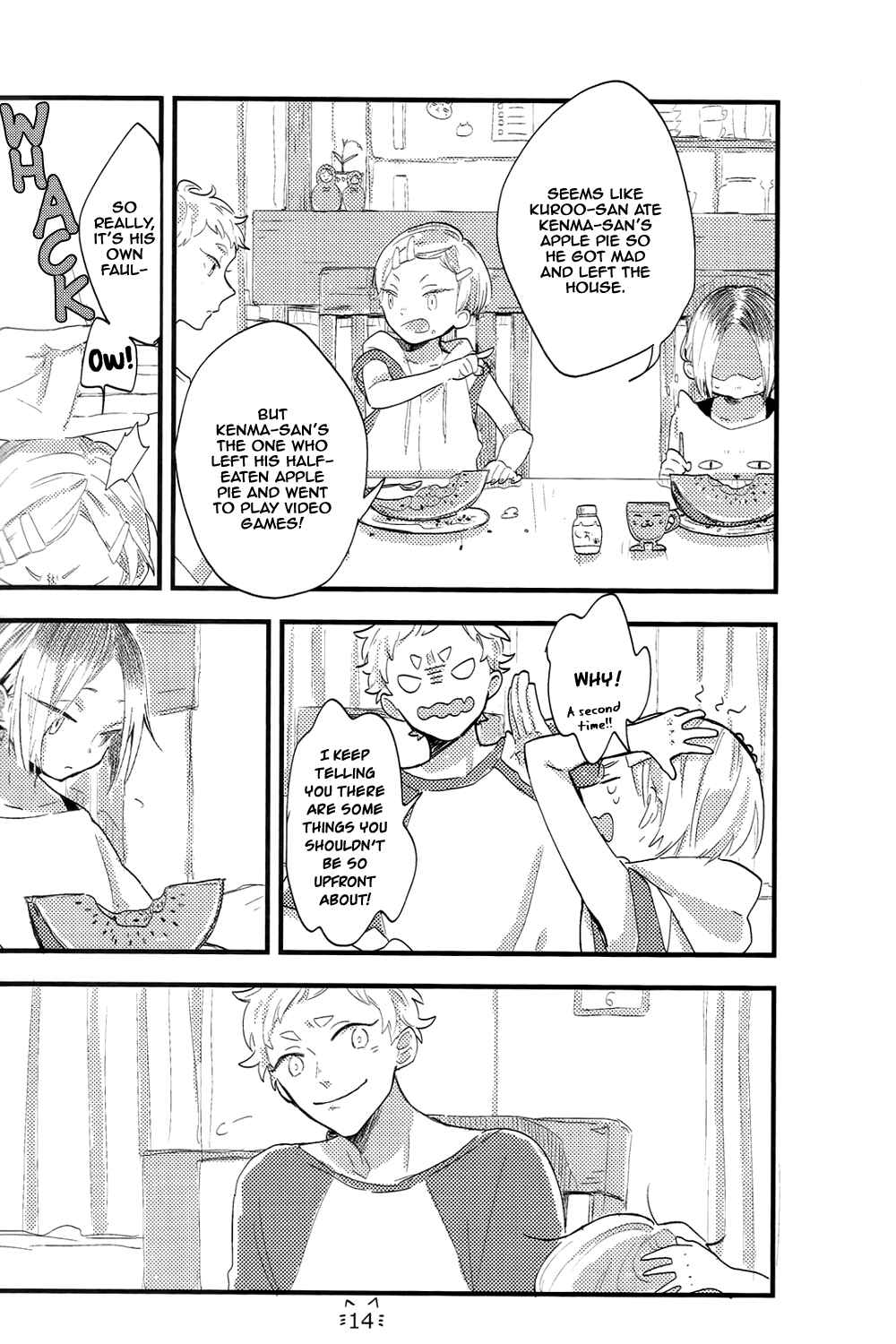 Page 15 Chapter Unknown_7471 Haikyu!! - Apple pie tabeyo (Doujinshi)