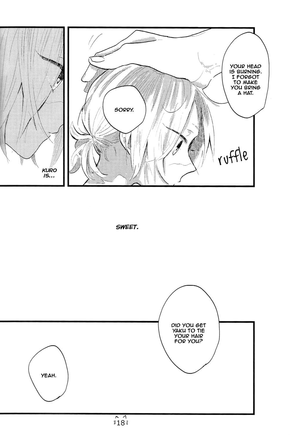 Page 19 Chapter Unknown_7471 Haikyu!! - Apple pie tabeyo (Doujinshi)