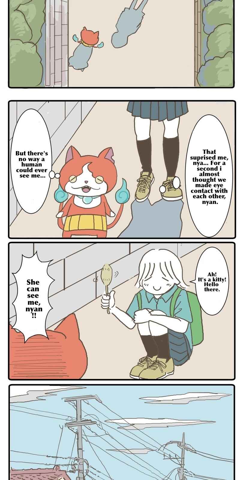 Page 2 Chapter 1 1%ORANGE×Yo-kai Watch♪ ~There are Yo-kai in my Youth!?~