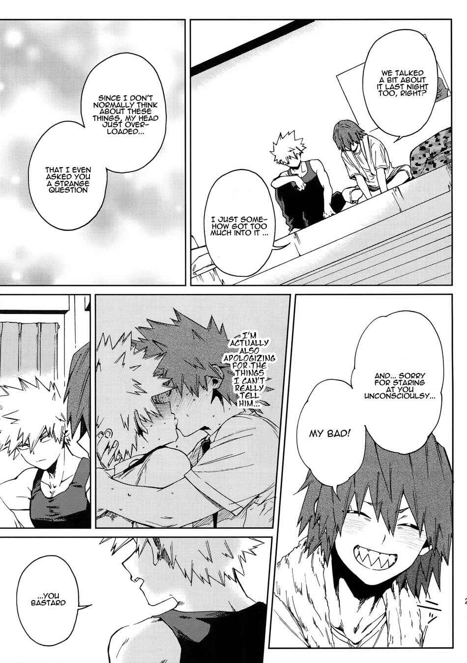 Page 28 Chapter Unknown_b938 Boku no Hero Academia - Bakugou to shitai (Doujinshi)