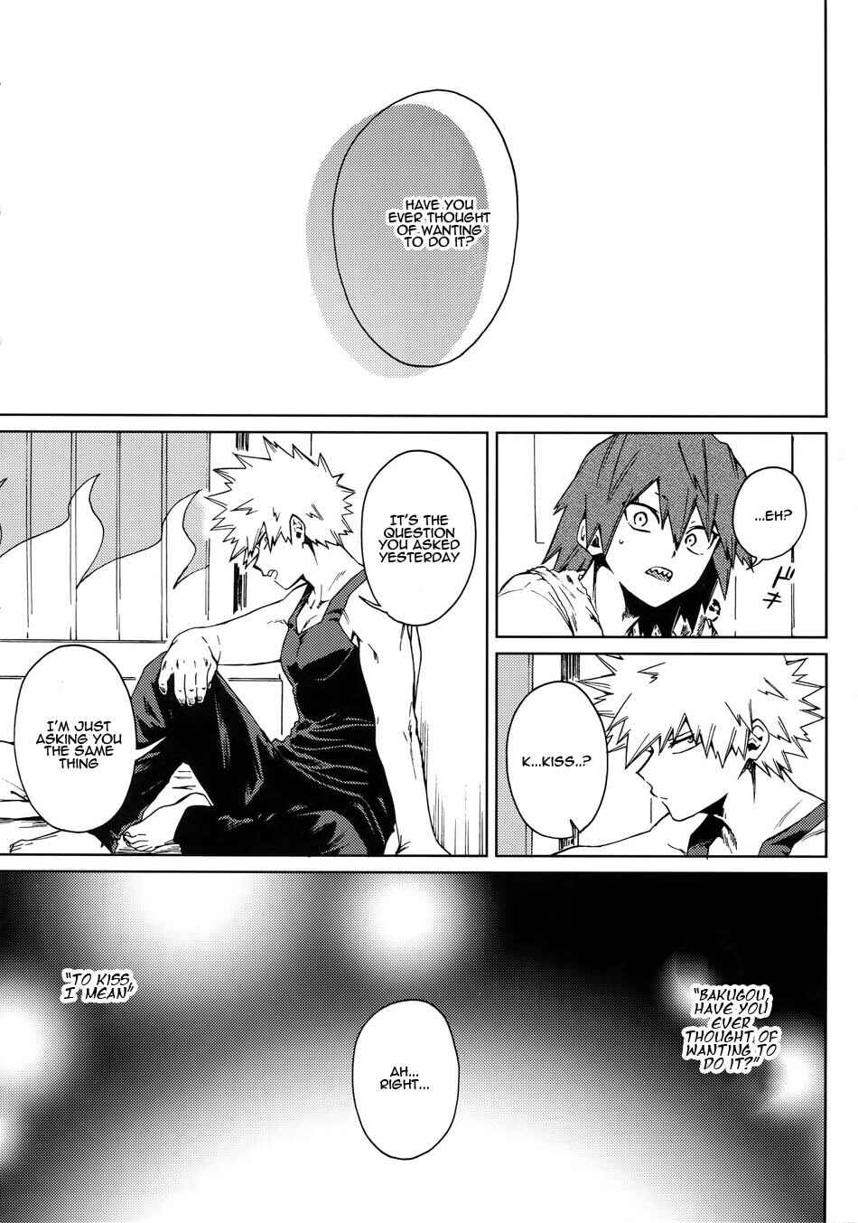 Page 29 Chapter Unknown_b938 Boku no Hero Academia - Bakugou to shitai (Doujinshi)