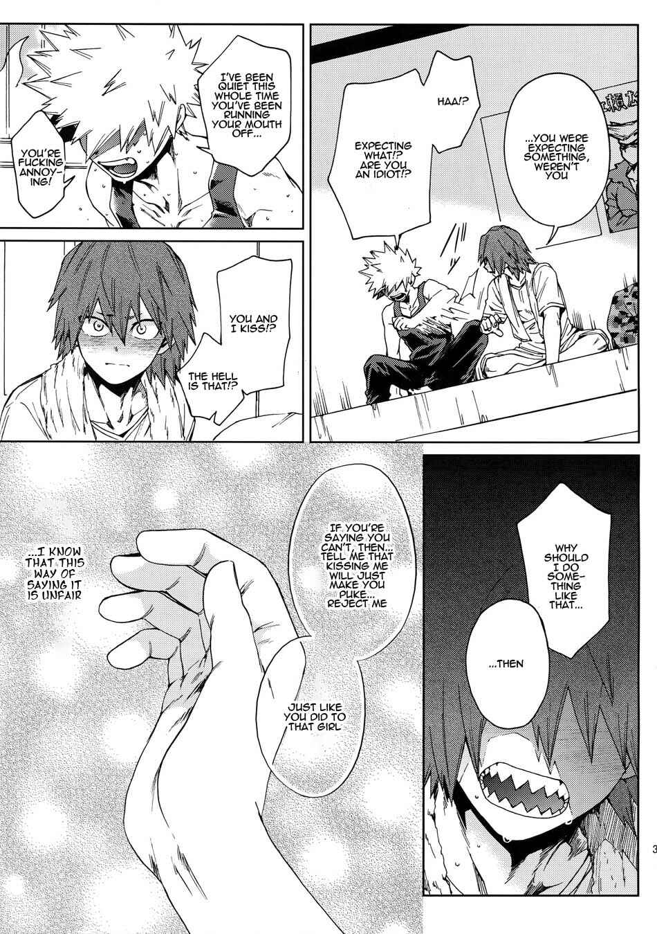 Page 38 Chapter Unknown_b938 Boku no Hero Academia - Bakugou to shitai (Doujinshi)