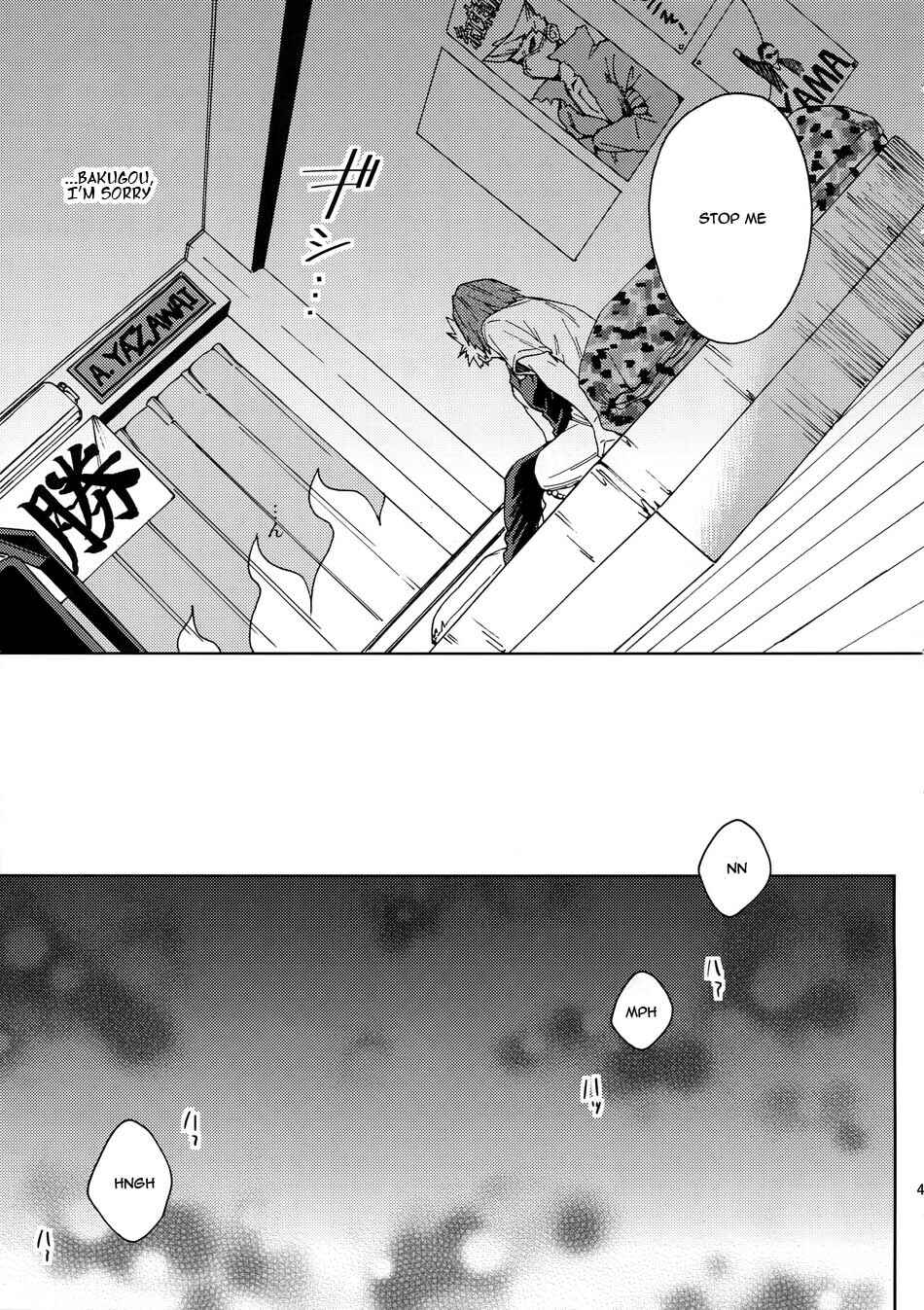 Page 40 Chapter Unknown_b938 Boku no Hero Academia - Bakugou to shitai (Doujinshi)