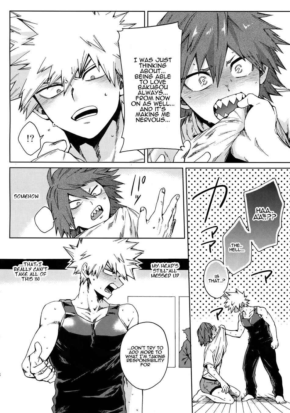 Page 57 Chapter Unknown_b938 Boku no Hero Academia - Bakugou to shitai (Doujinshi)