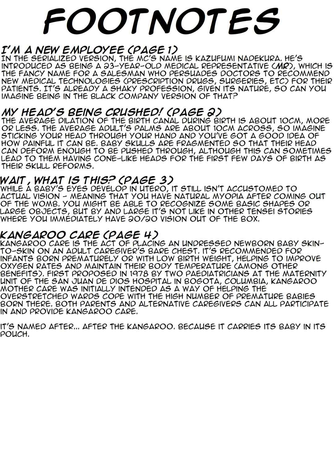 Page 5 Chapter 1 A Story About Being Reborn as a Baby (Pre-Serialization)