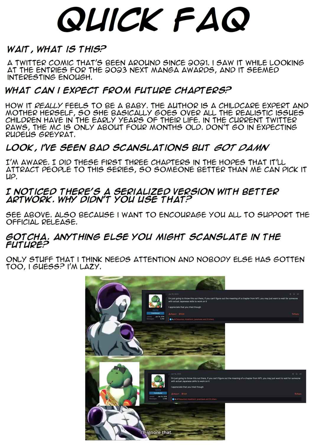 Page 5 Chapter 3 A Story About Being Reborn as a Baby (Pre-Serialization)
