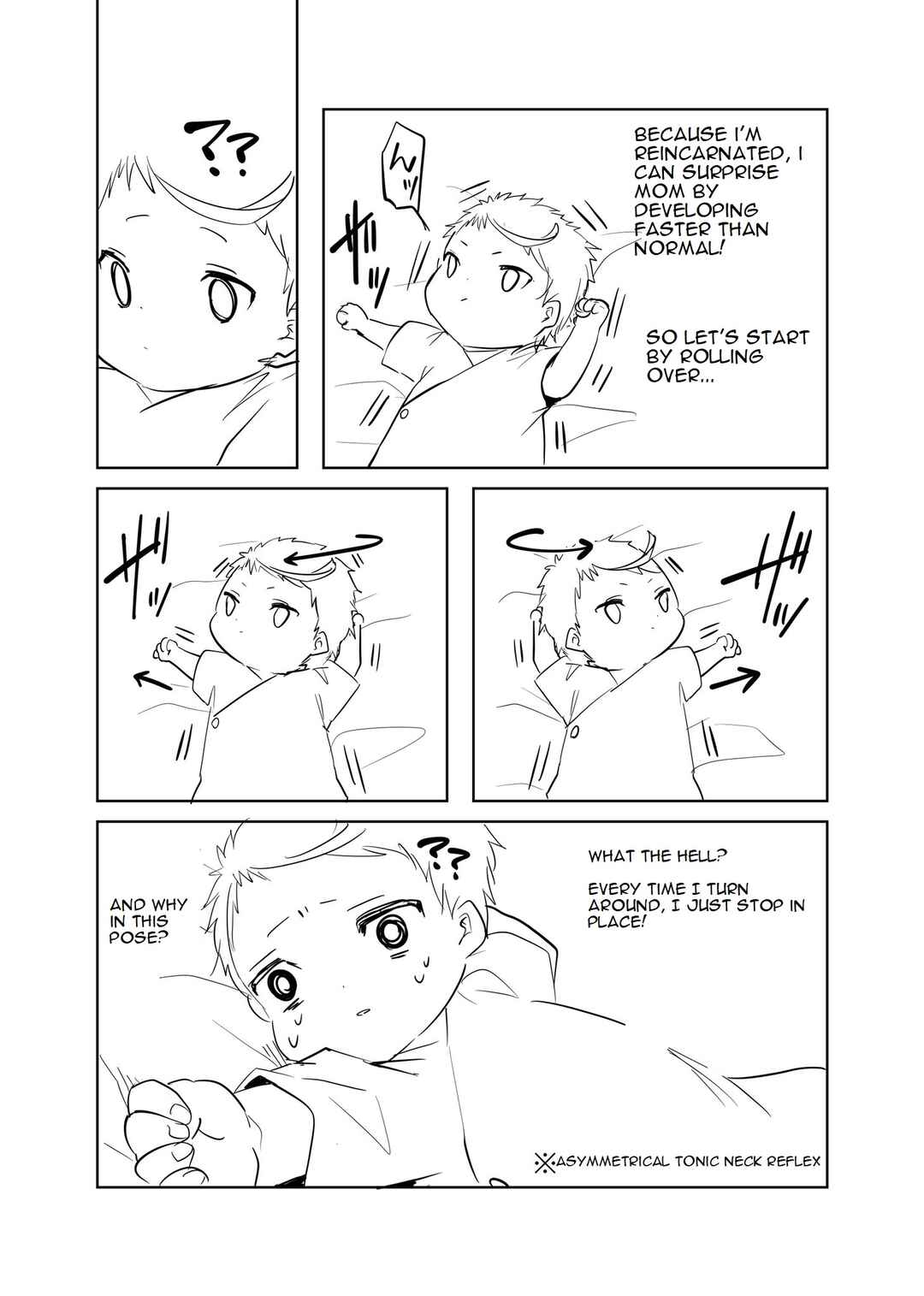 Page 4 Chapter 4 A Story About Being Reborn as a Baby (Pre-Serialization)