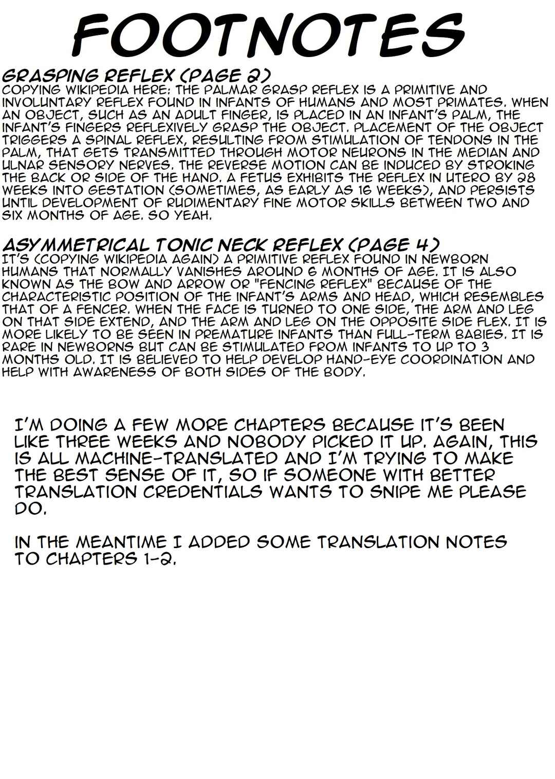 Page 5 Chapter 4 A Story About Being Reborn as a Baby (Pre-Serialization)