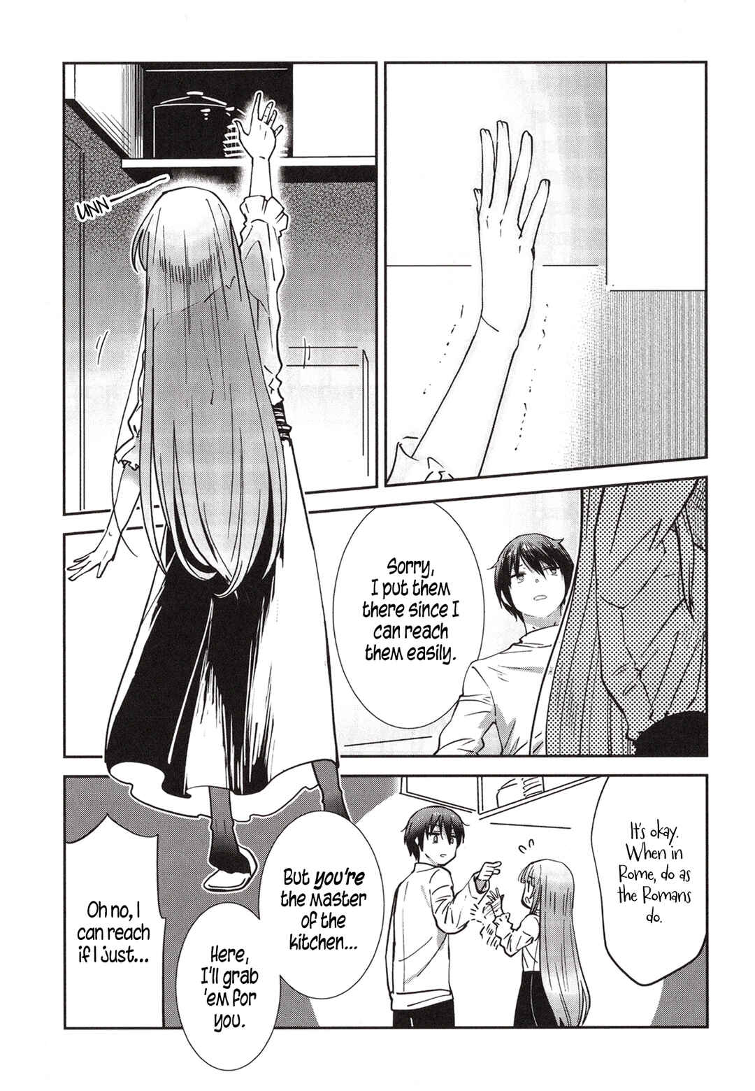 Page 7 Chapter 25.5 Otonari no Tenshi-sama ni Itsunomanika Dame Ningen ni Sareteita Ken: after the rain