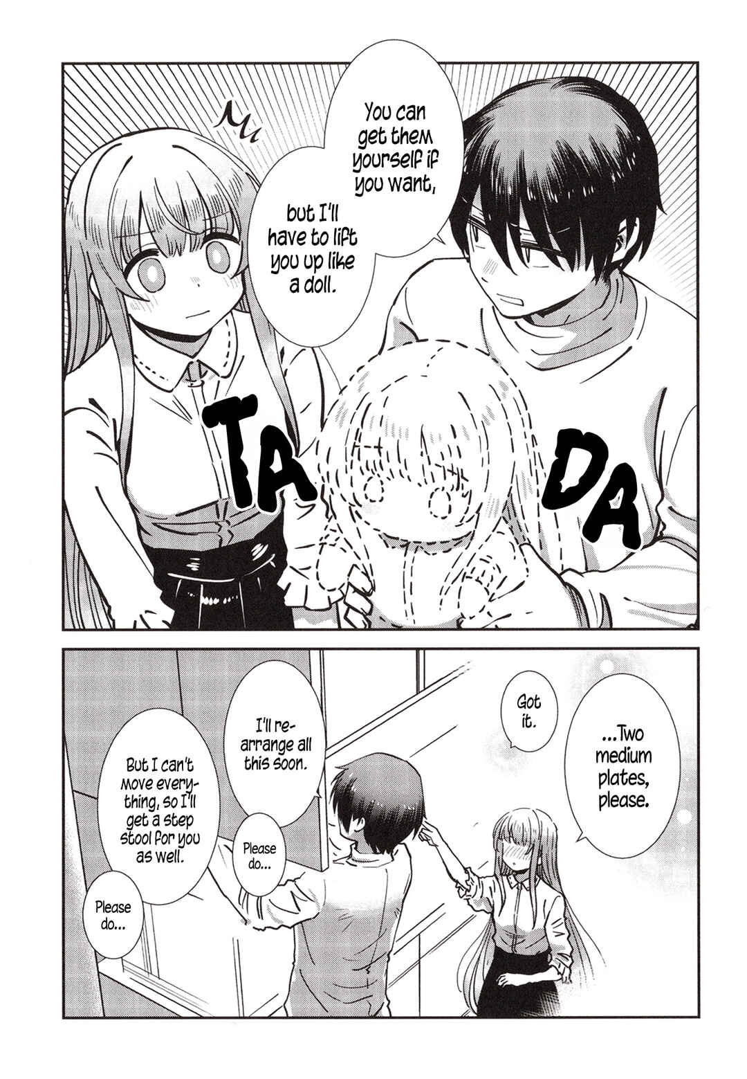 Page 8 Chapter 25.5 Otonari no Tenshi-sama ni Itsunomanika Dame Ningen ni Sareteita Ken: after the rain