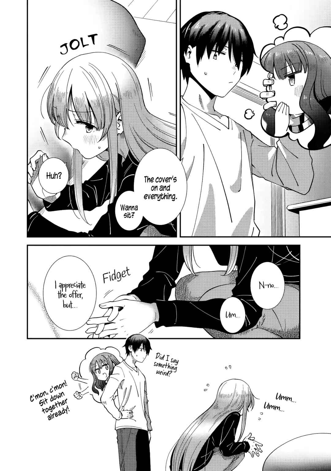 Page 10 Chapter 33 Otonari no Tenshi-sama ni Itsunomanika Dame Ningen ni Sareteita Ken: after the rain