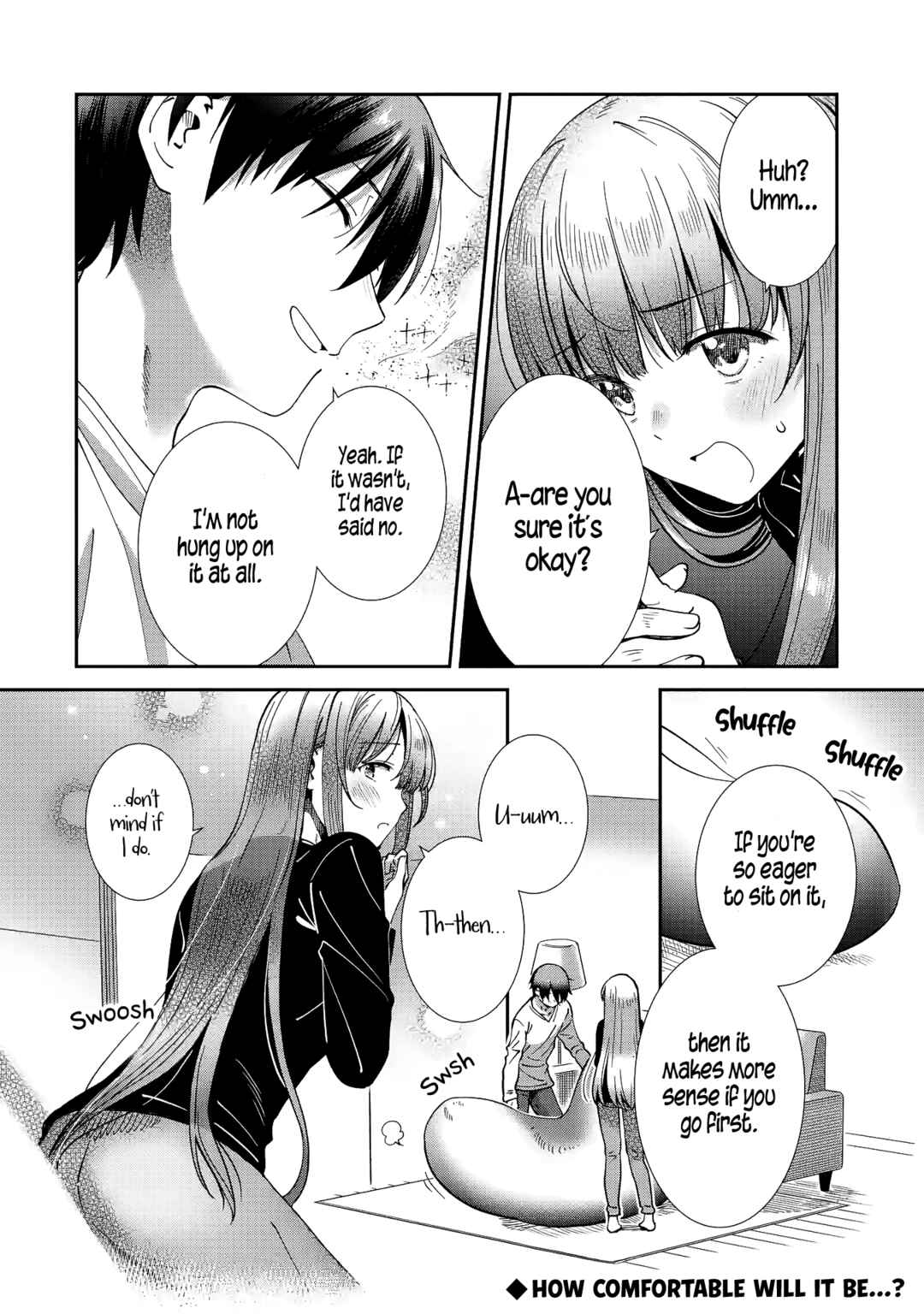 Page 12 Chapter 33 Otonari no Tenshi-sama ni Itsunomanika Dame Ningen ni Sareteita Ken: after the rain